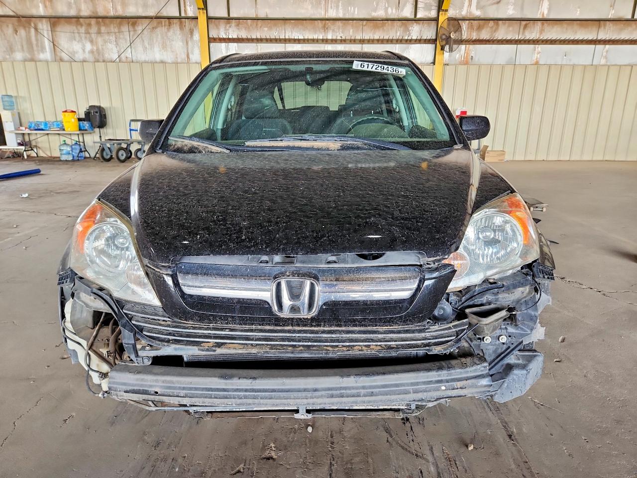 2007 Honda Cr-v Ex Black vin: JHLRE38517C053036