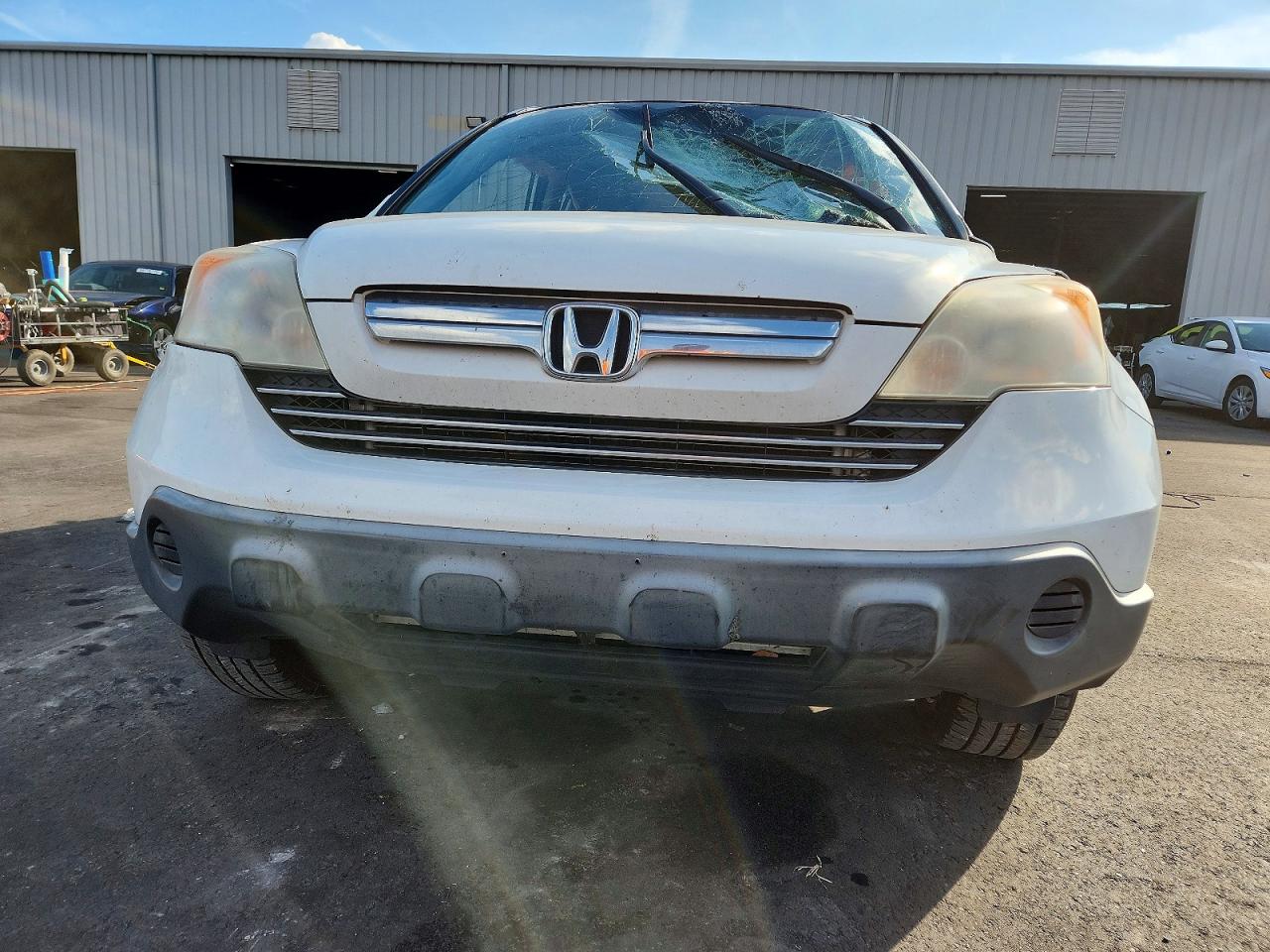2007 Honda Cr-v Ex Белый vin: JHLRE38517C059886