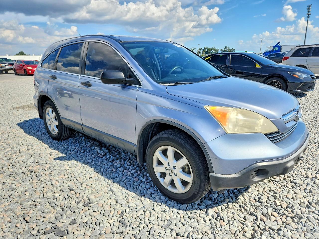 2007 Honda Cr-v Ex Синий vin: JHLRE38517C060858