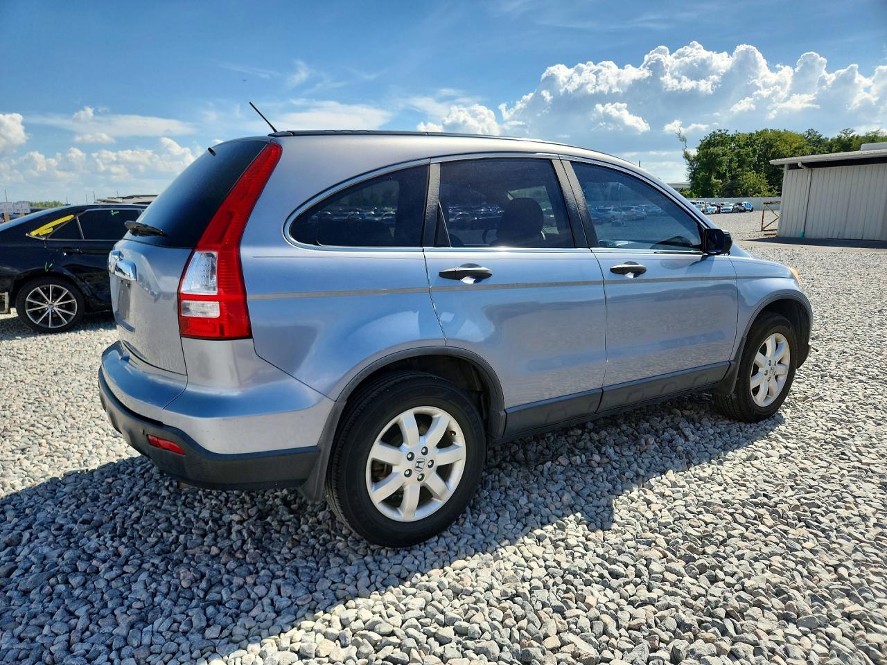 2007 Honda Cr-v Ex Синий vin: JHLRE38517C060858