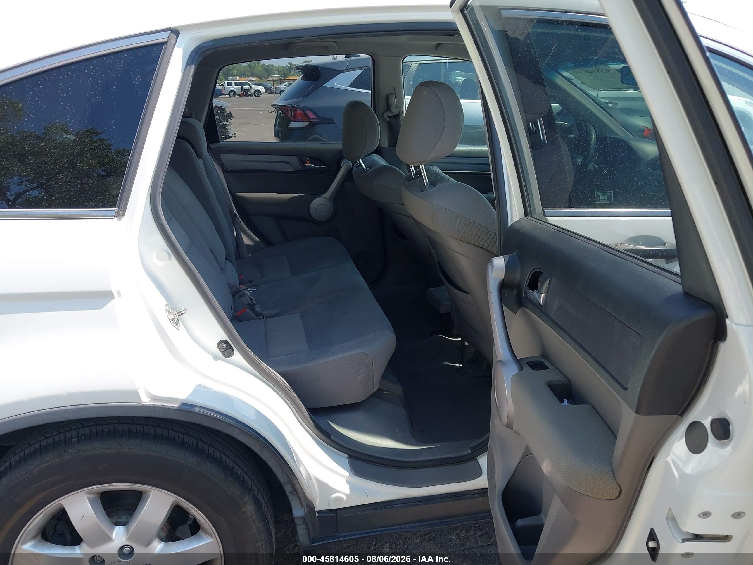 2007 Honda Cr-v Ex White vin: JHLRE38517C071228