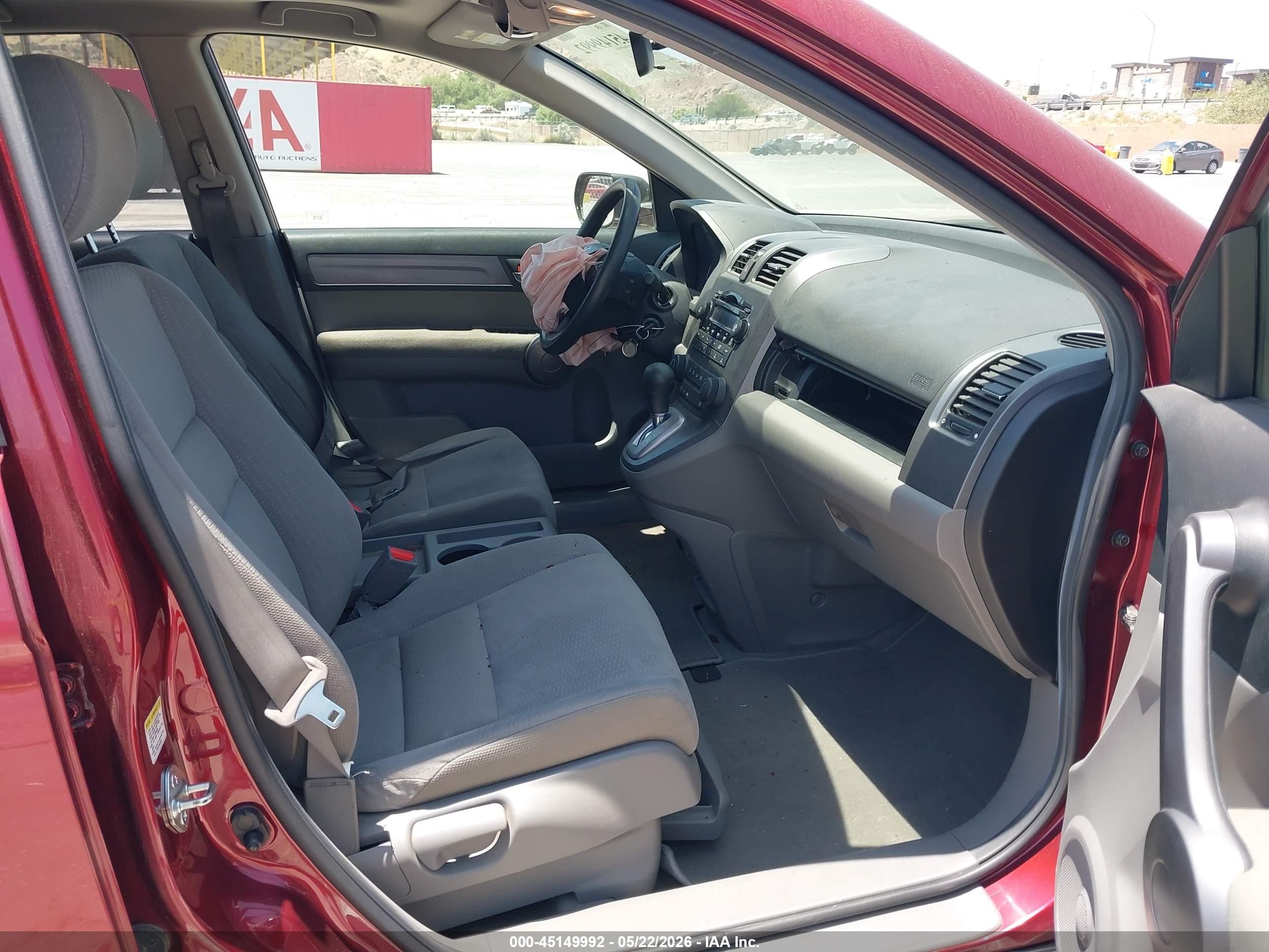 2008 Honda Cr-v Ex Red vin: JHLRE38518C046055