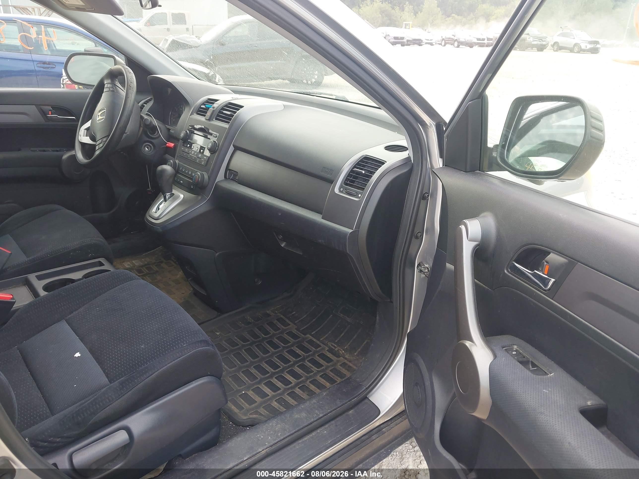 2008 Honda Cr-v Ex Silver vin: JHLRE38518C051790