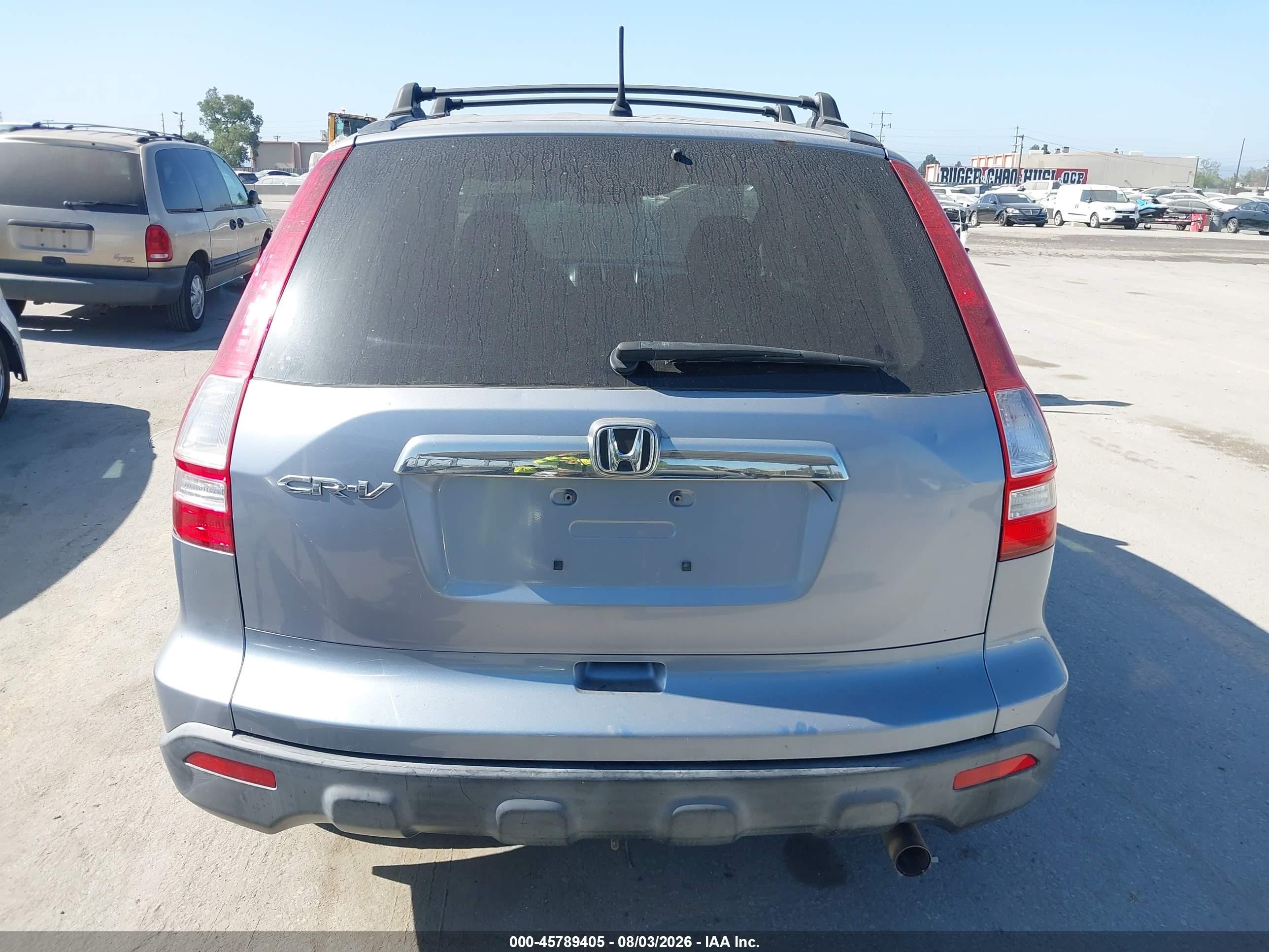 2009 Honda Cr-v Ex Light Blue vin: JHLRE38519C004843
