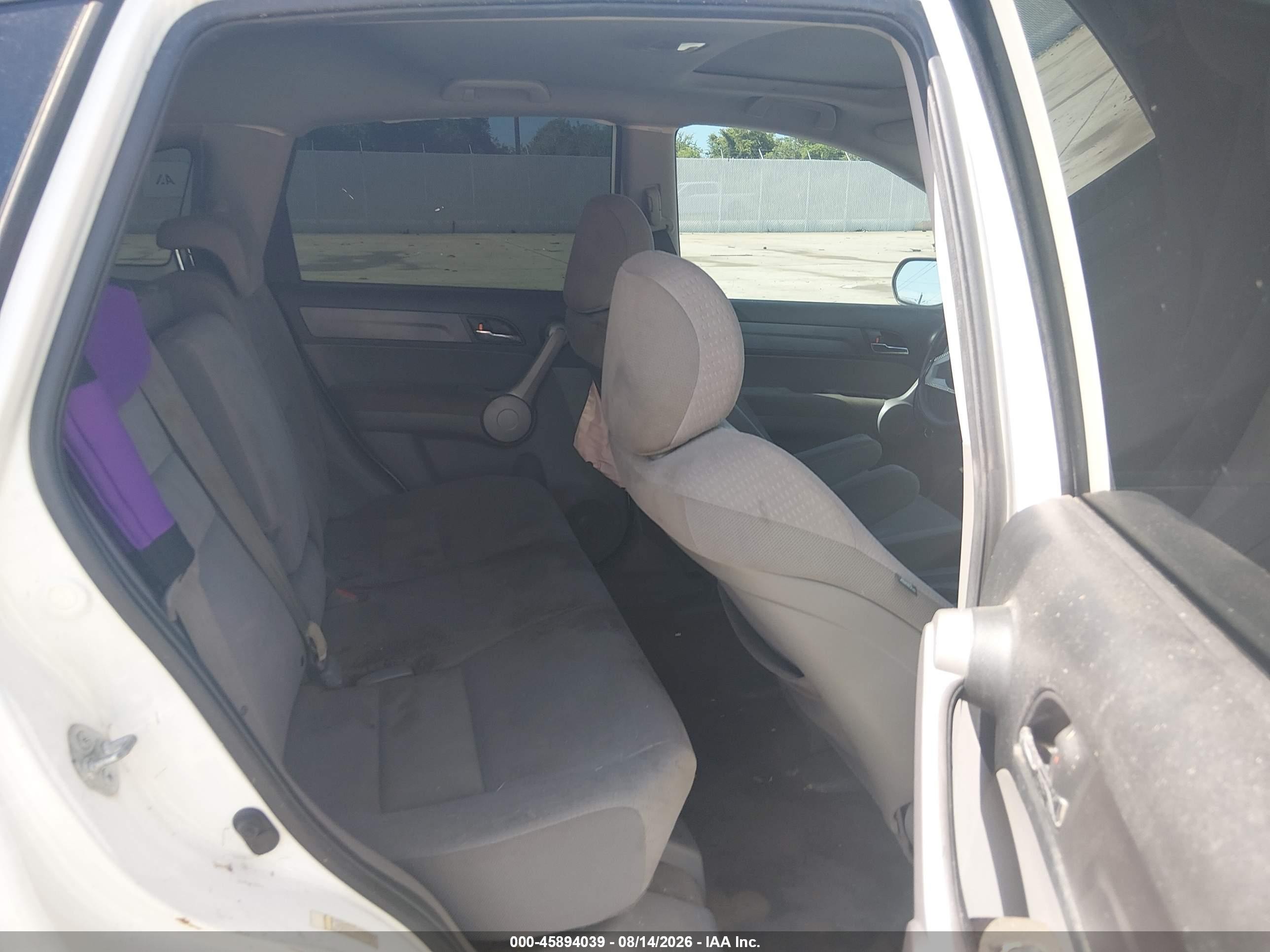 2007 Honda Cr-v Ex White vin: JHLRE38527C006680