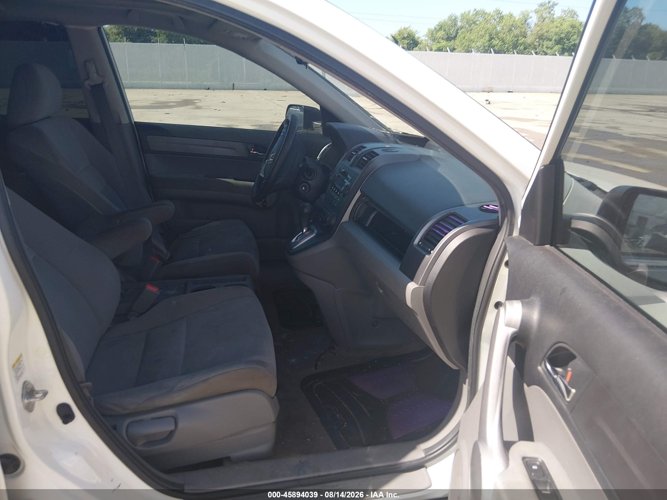 2007 Honda Cr-v Ex White vin: JHLRE38527C006680