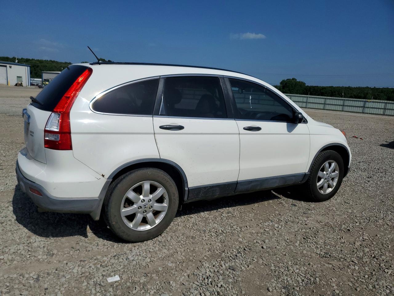 2007 Honda Cr-v Ex White vin: JHLRE38527C035452