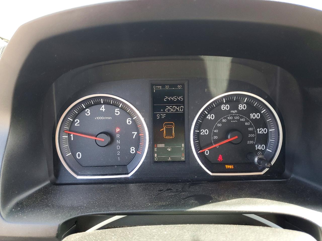 2007 Honda Cr-v Ex White vin: JHLRE38527C035452
