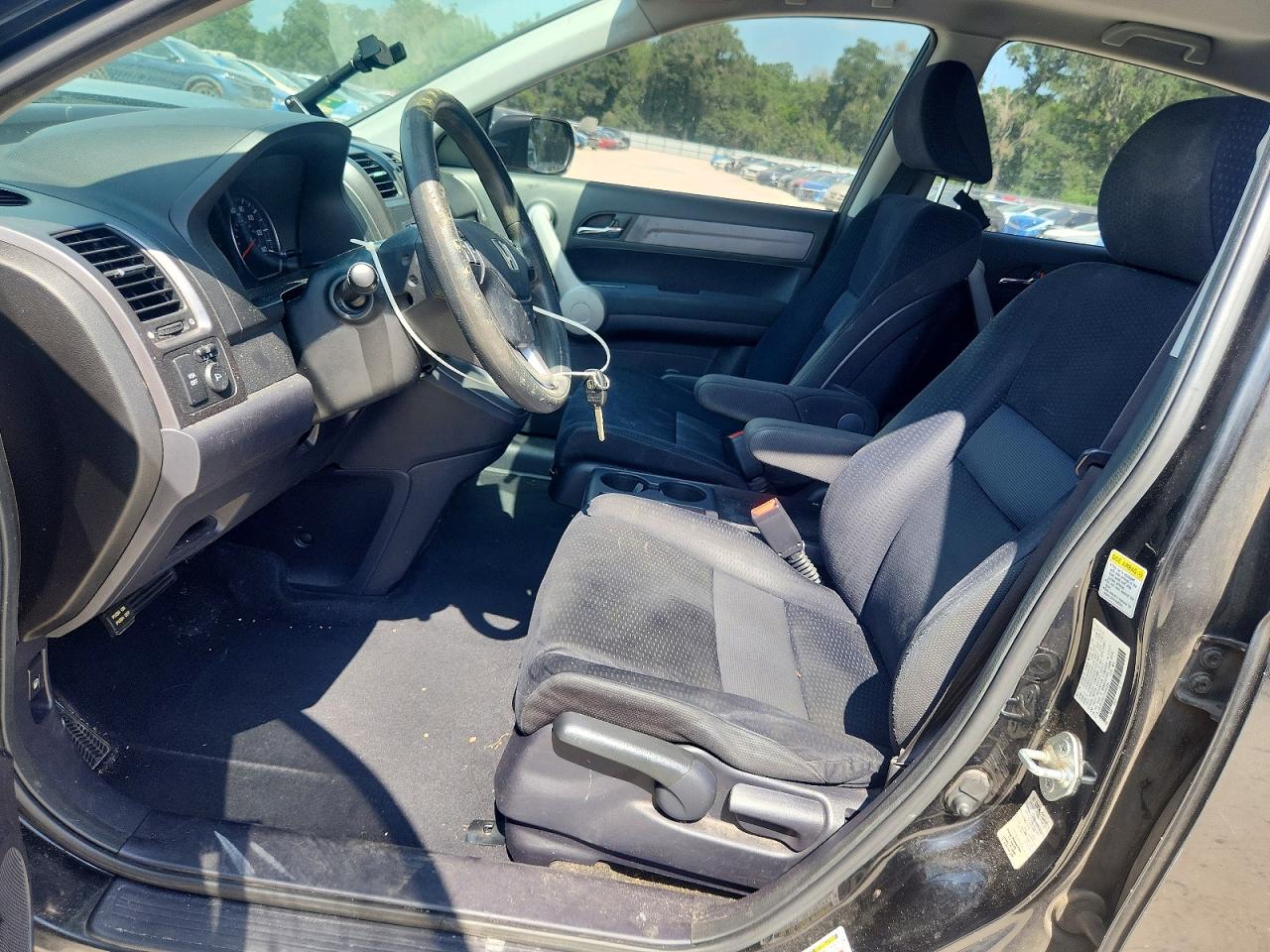 2007 Honda Cr-v Ex Black vin: JHLRE38527C046998