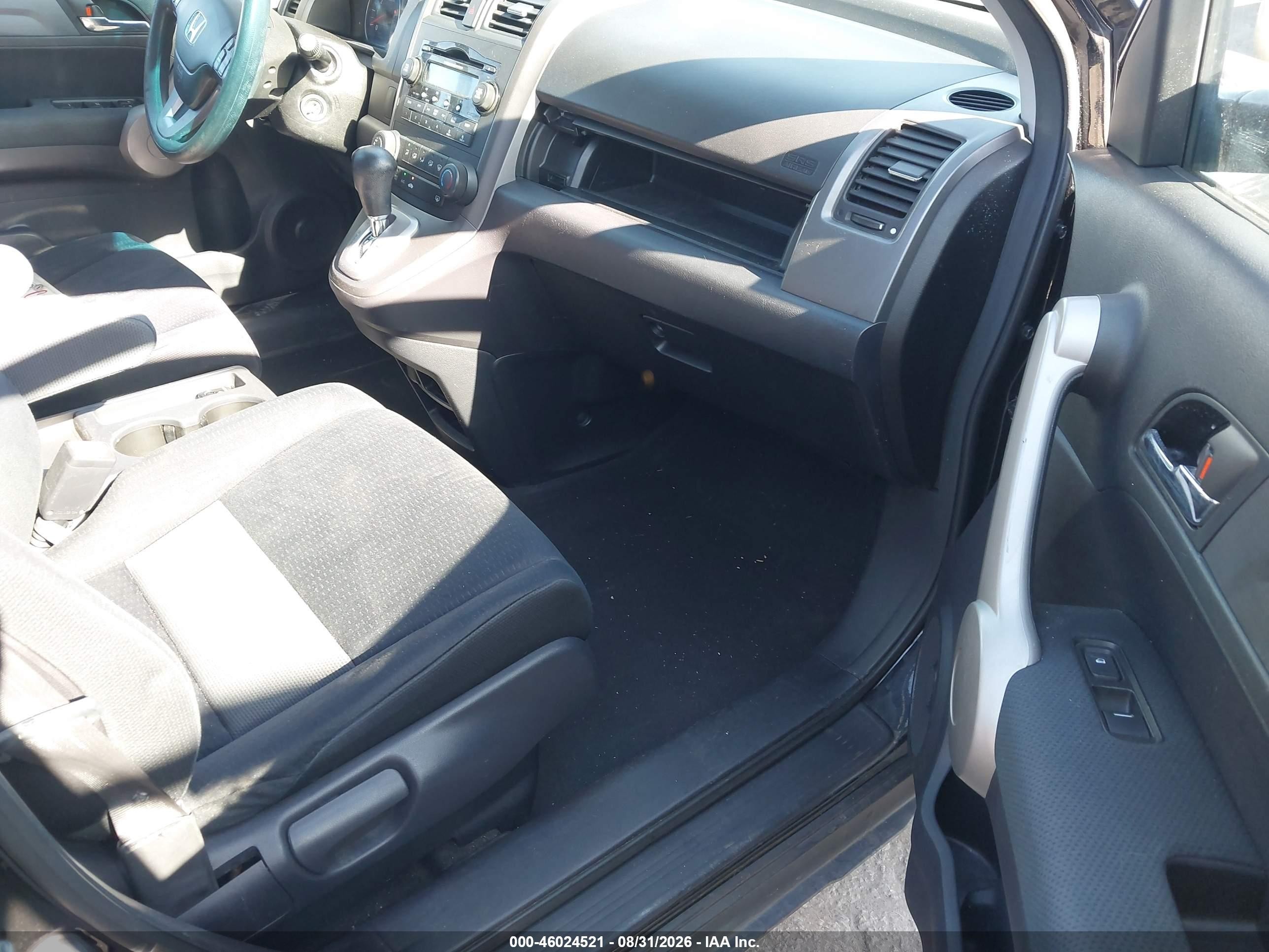 2007 Honda Cr-v Ex Black vin: JHLRE38527C048153