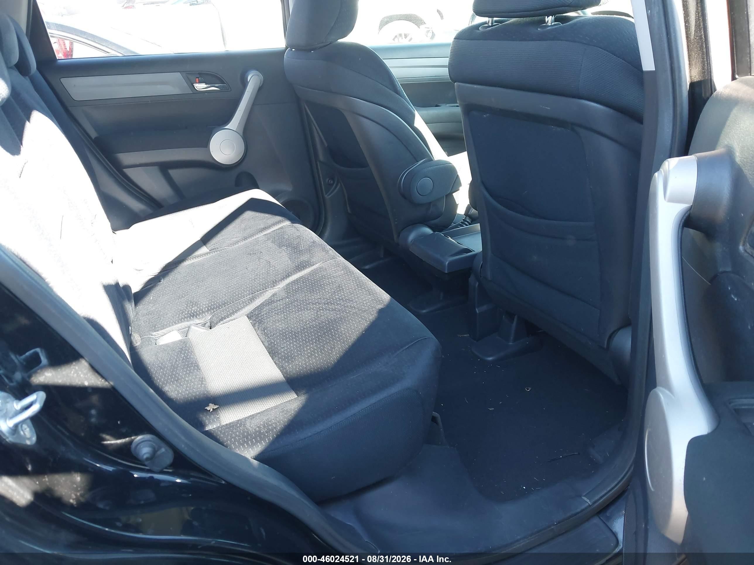 2007 Honda Cr-v Ex Black vin: JHLRE38527C048153
