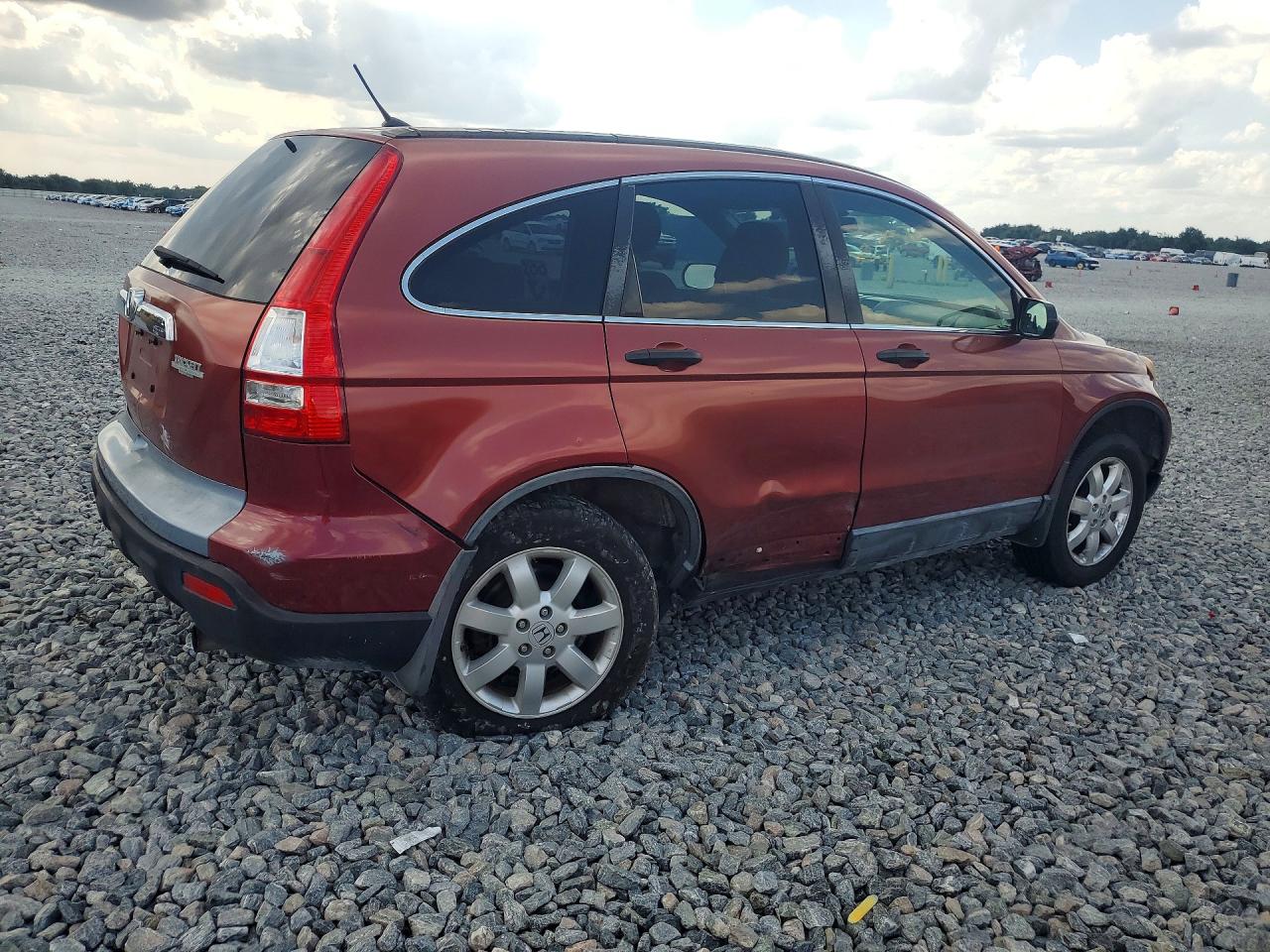 2007 Honda Cr-v Ex Бордовый vin: JHLRE38527C053868