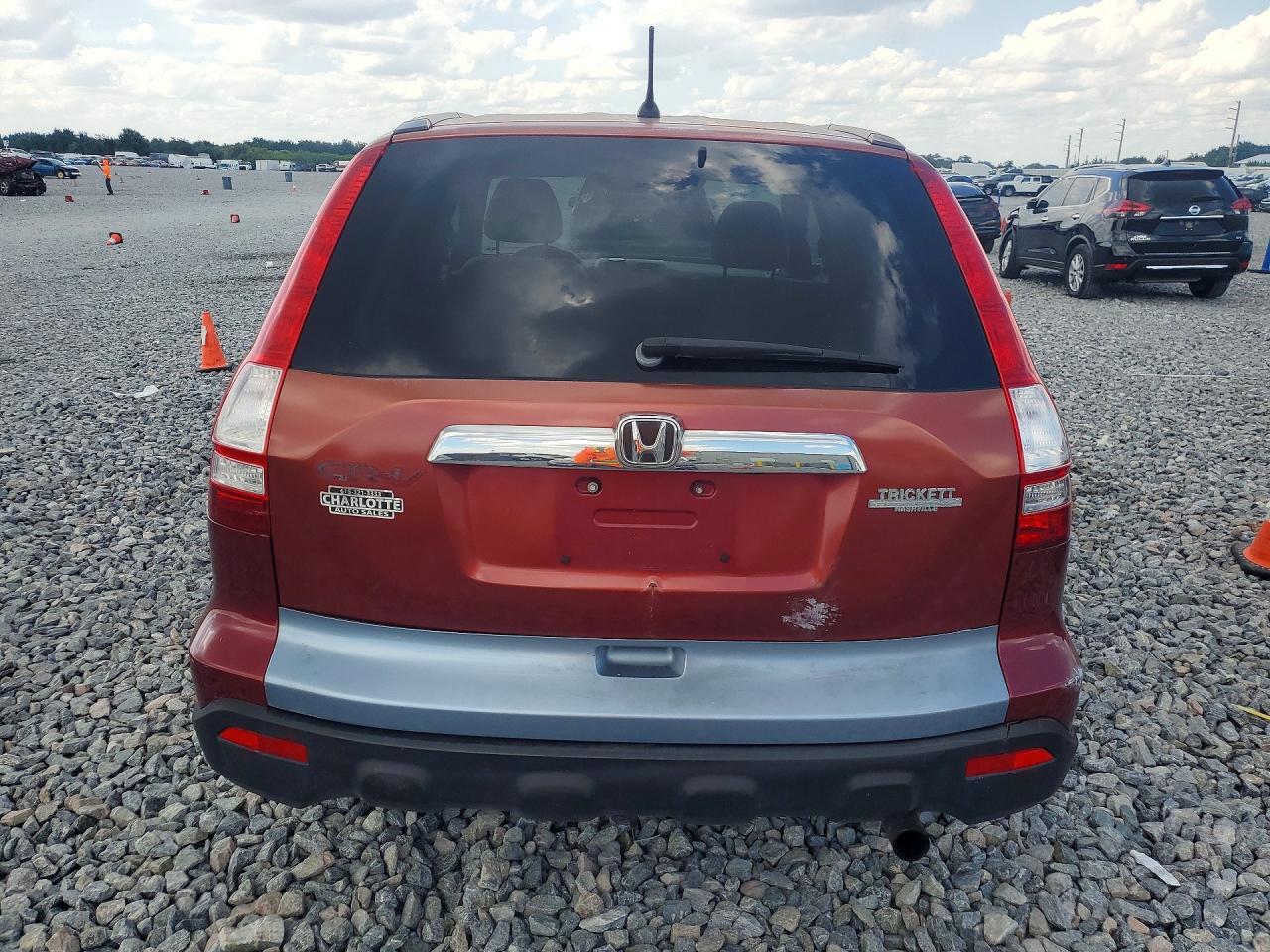 2007 Honda Cr-v Ex Бордовый vin: JHLRE38527C053868