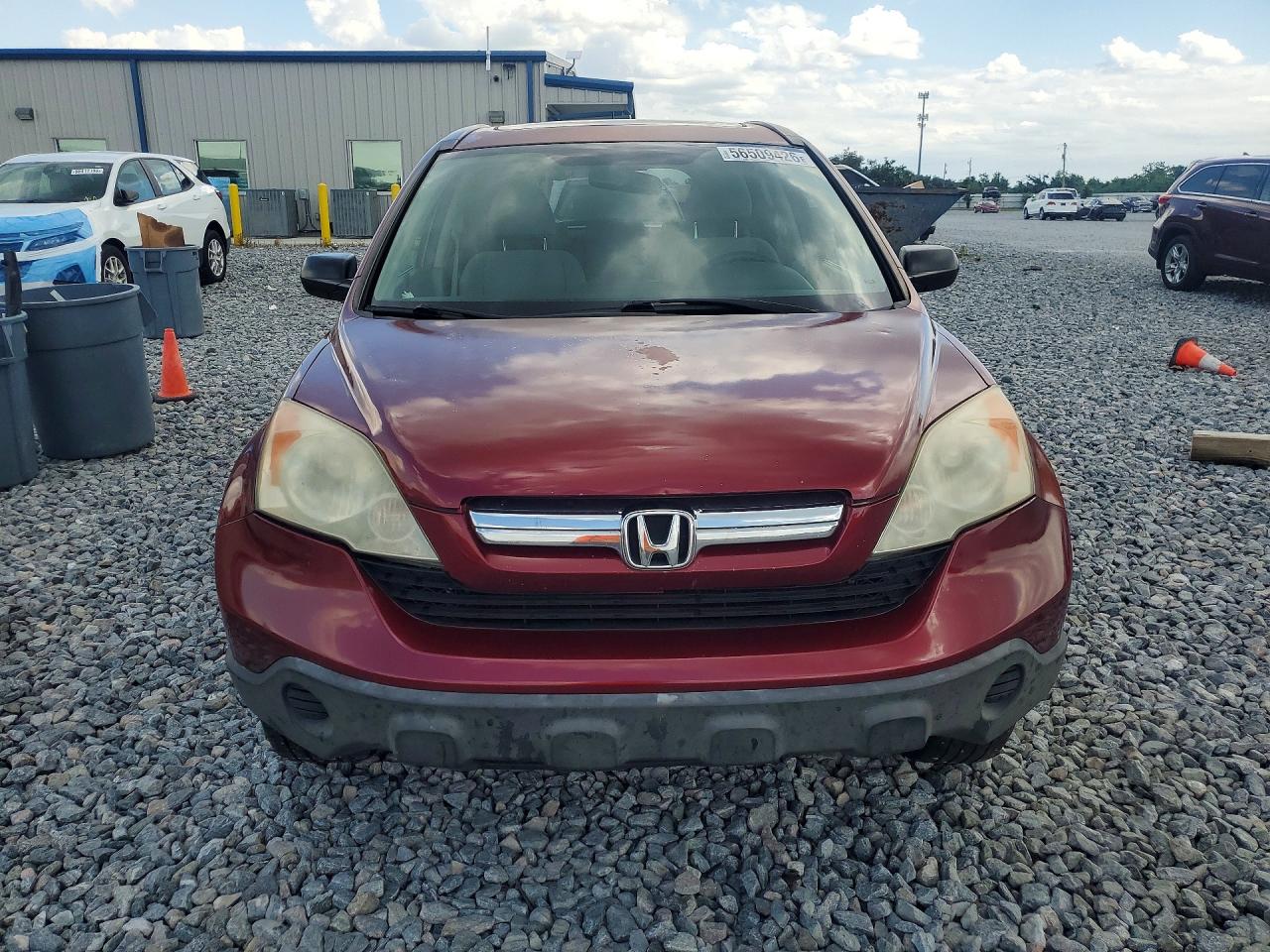 2007 Honda Cr-v Ex Бордовый vin: JHLRE38527C053868