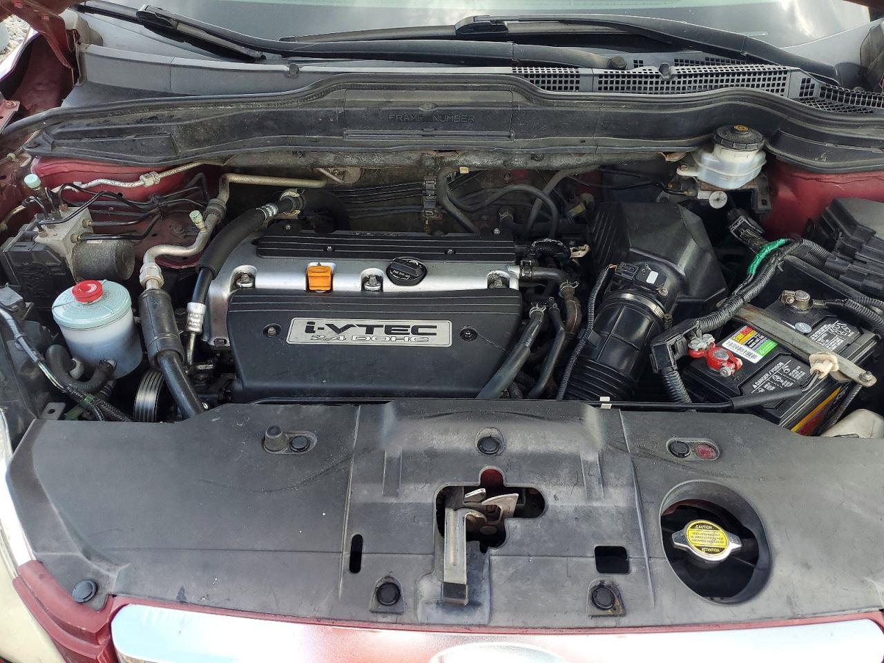 2007 Honda Cr-v Ex Бордовый vin: JHLRE38527C053868