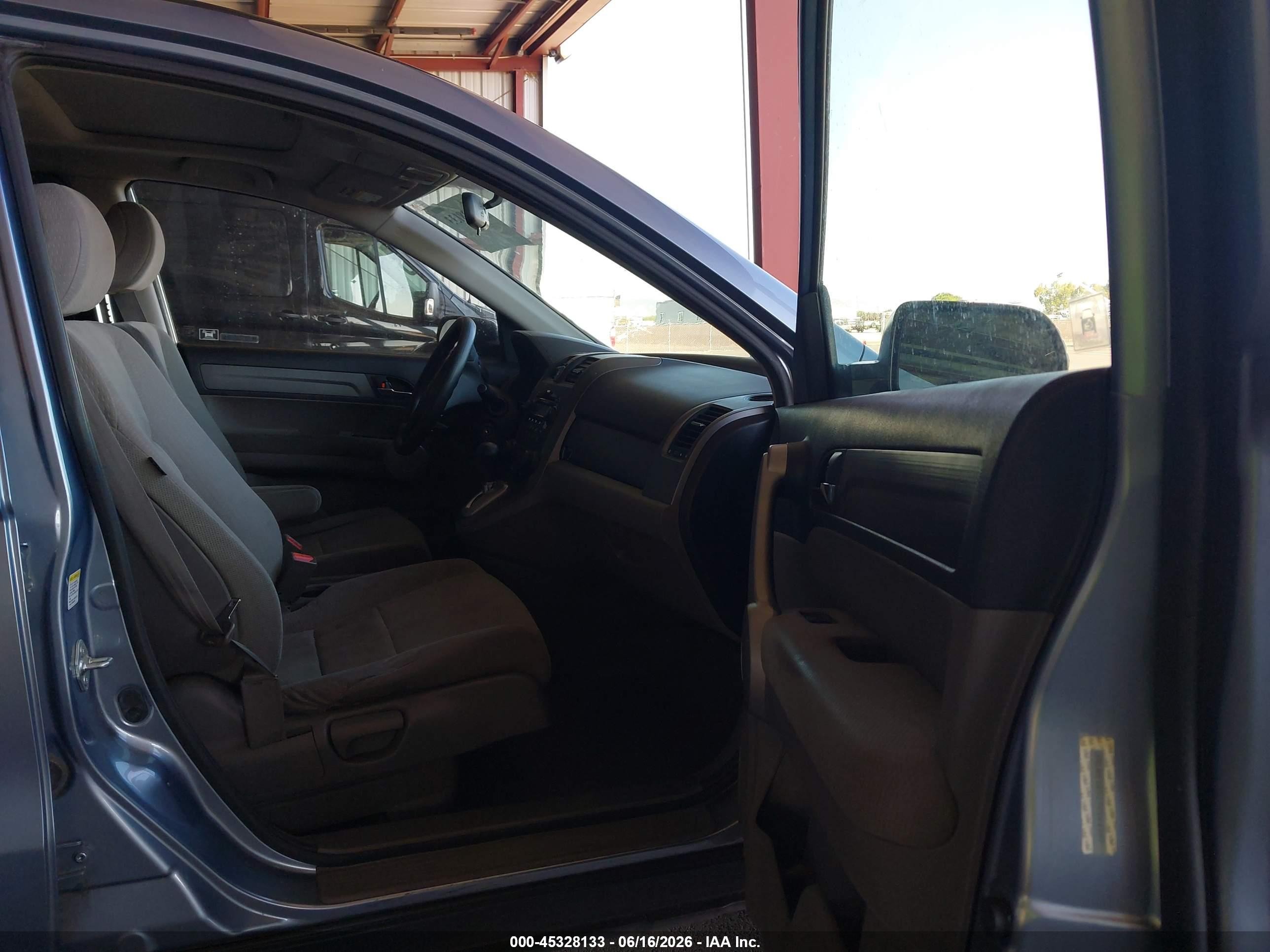 2007 Honda Cr-v Ex Light Blue vin: JHLRE38527C064997