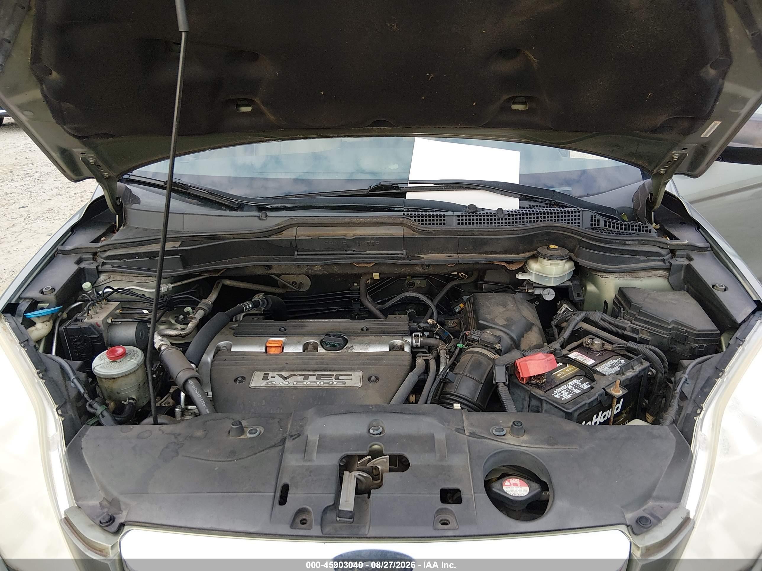 2008 Honda Cr-v Ex Green vin: JHLRE38528C047120