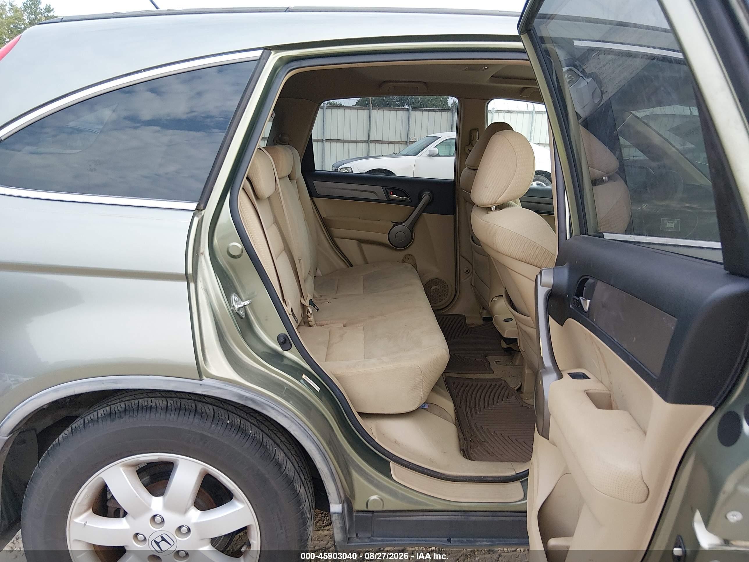 2008 Honda Cr-v Ex Green vin: JHLRE38528C047120
