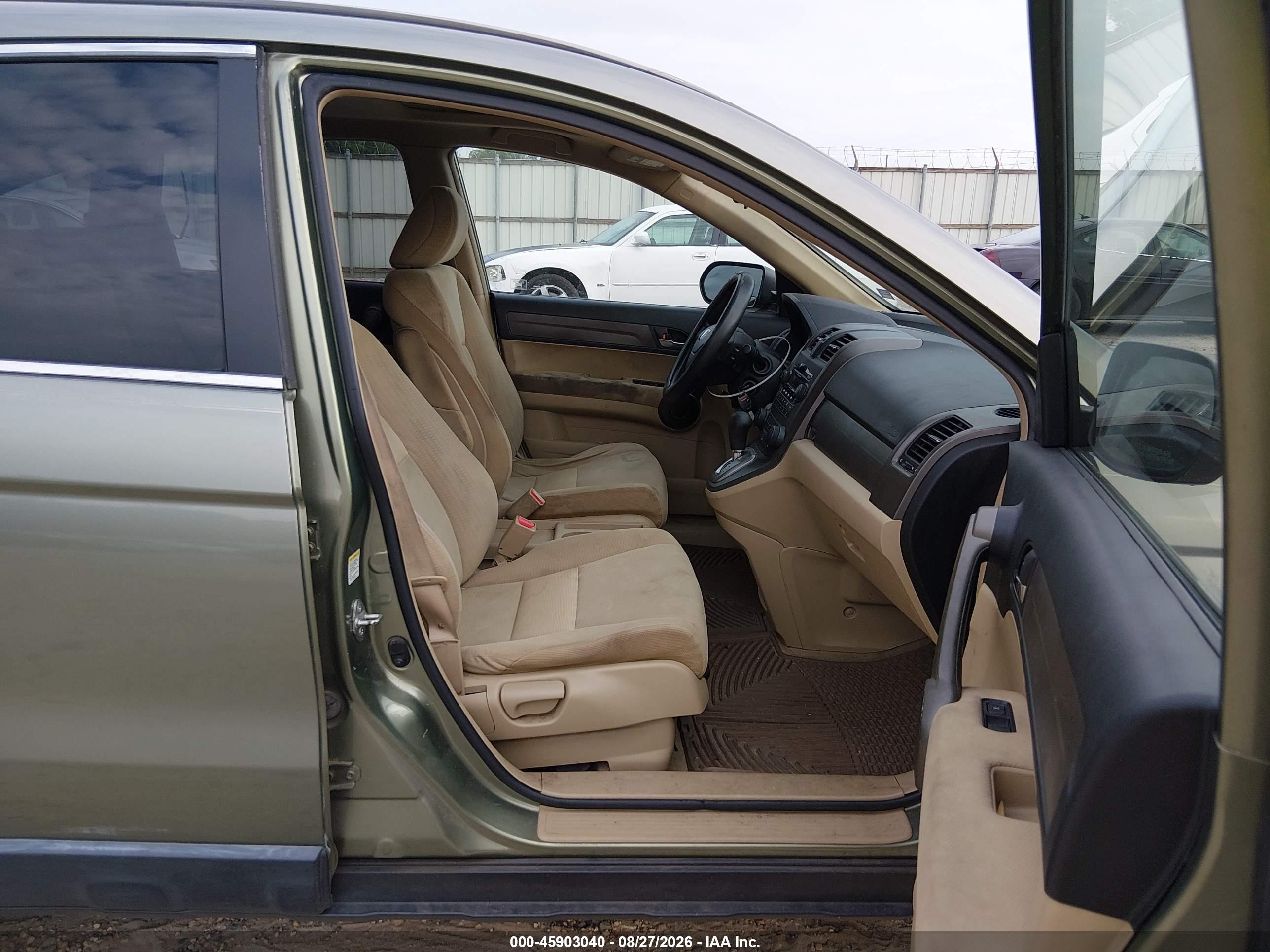2008 Honda Cr-v Ex Green vin: JHLRE38528C047120