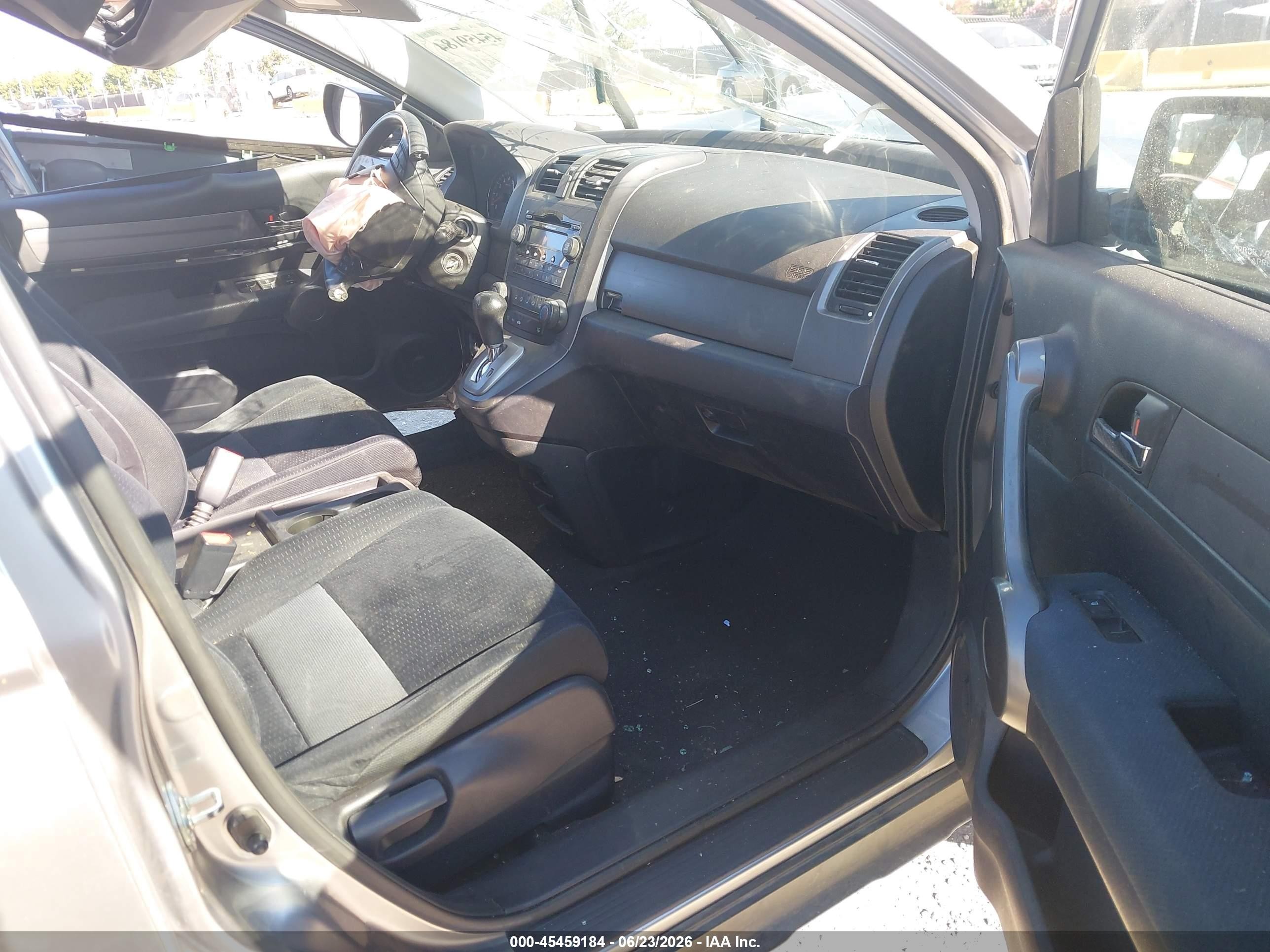 2008 Honda Cr-v Ex Gray vin: JHLRE38528C048798