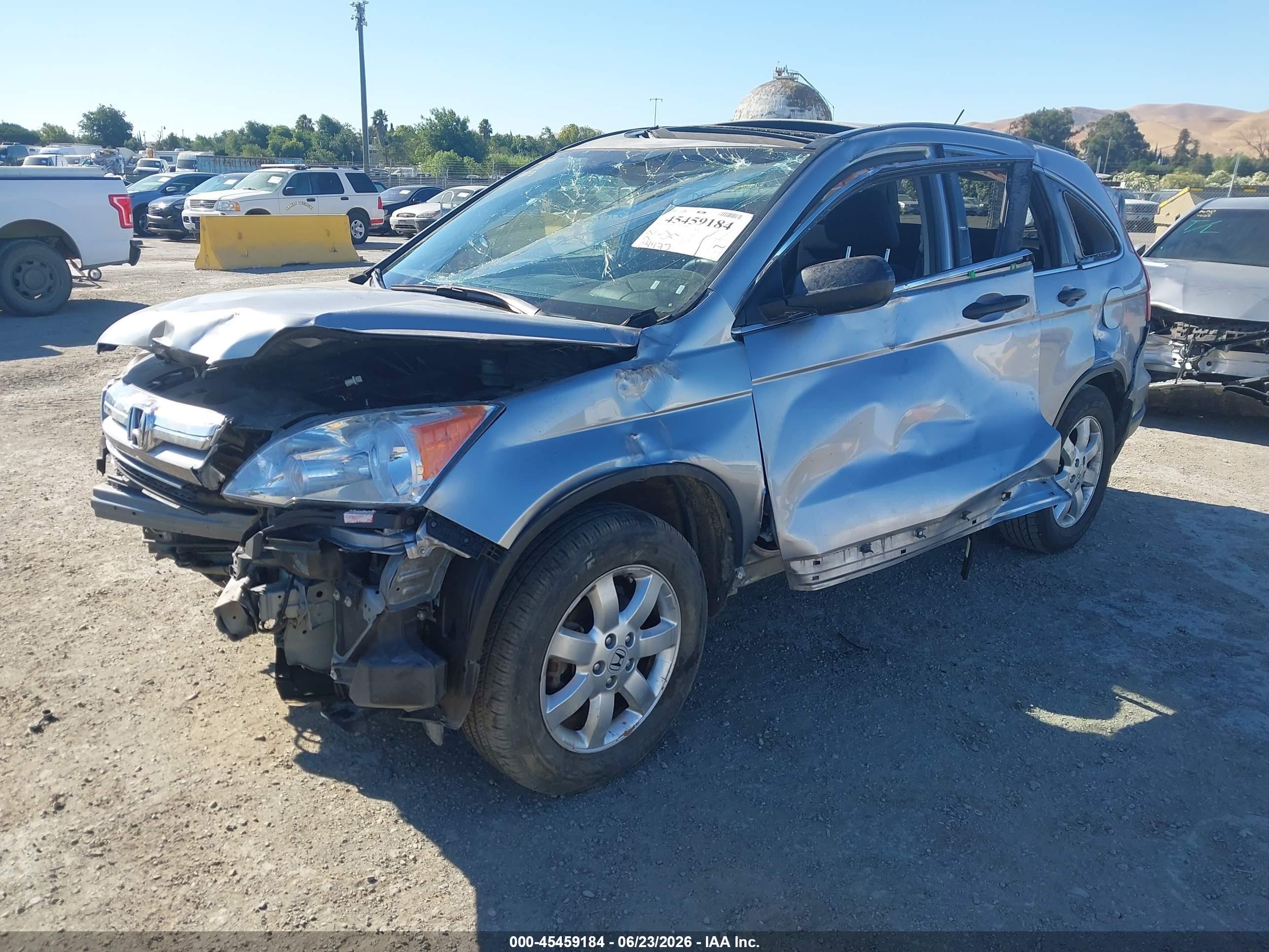 2008 Honda Cr-v Ex Gray vin: JHLRE38528C048798
