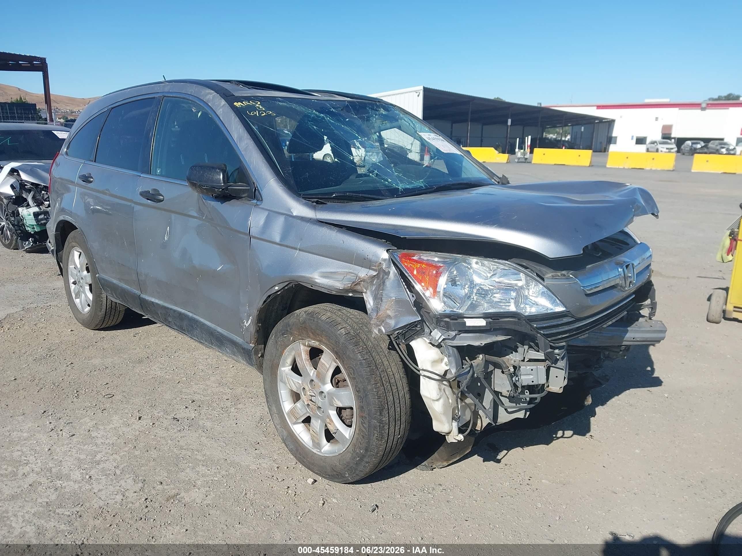 2008 Honda Cr-v Ex Gray vin: JHLRE38528C048798