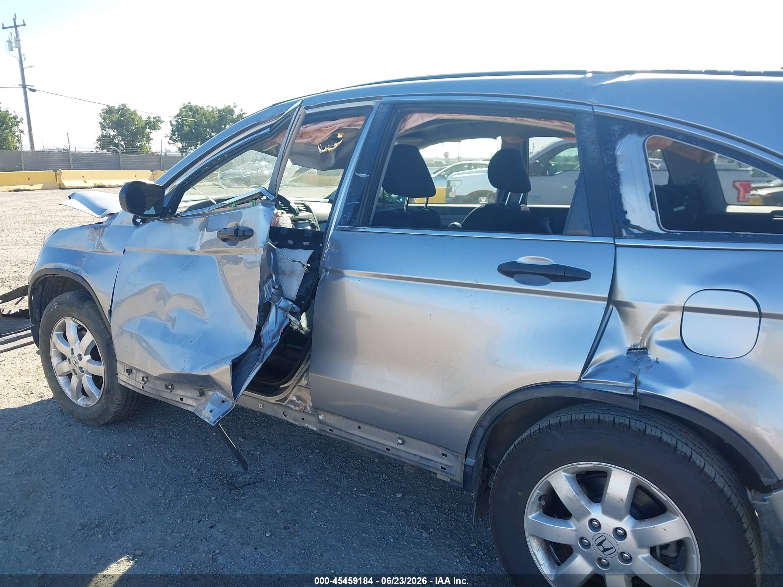 2008 Honda Cr-v Ex Gray vin: JHLRE38528C048798