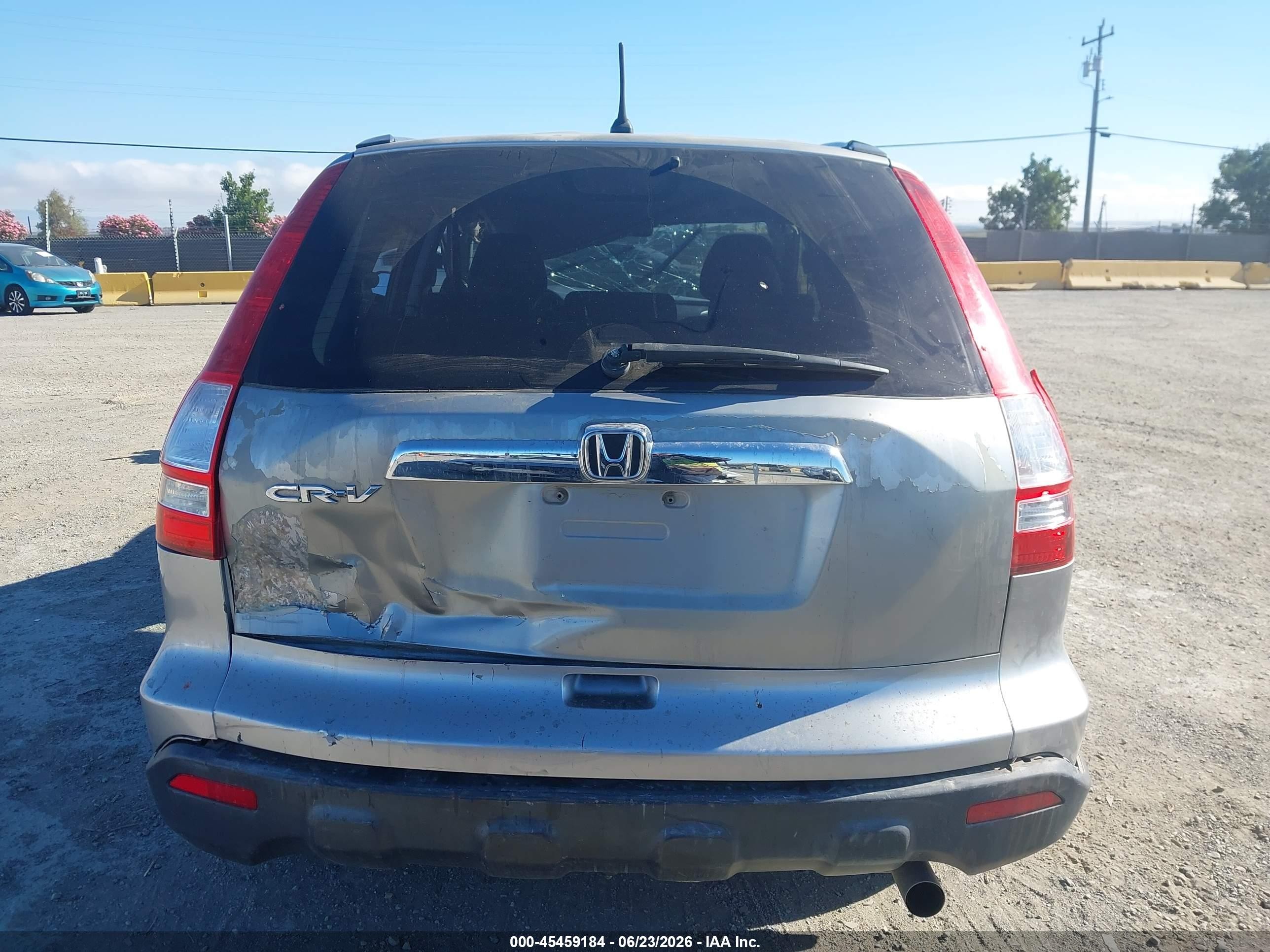 2008 Honda Cr-v Ex Gray vin: JHLRE38528C048798