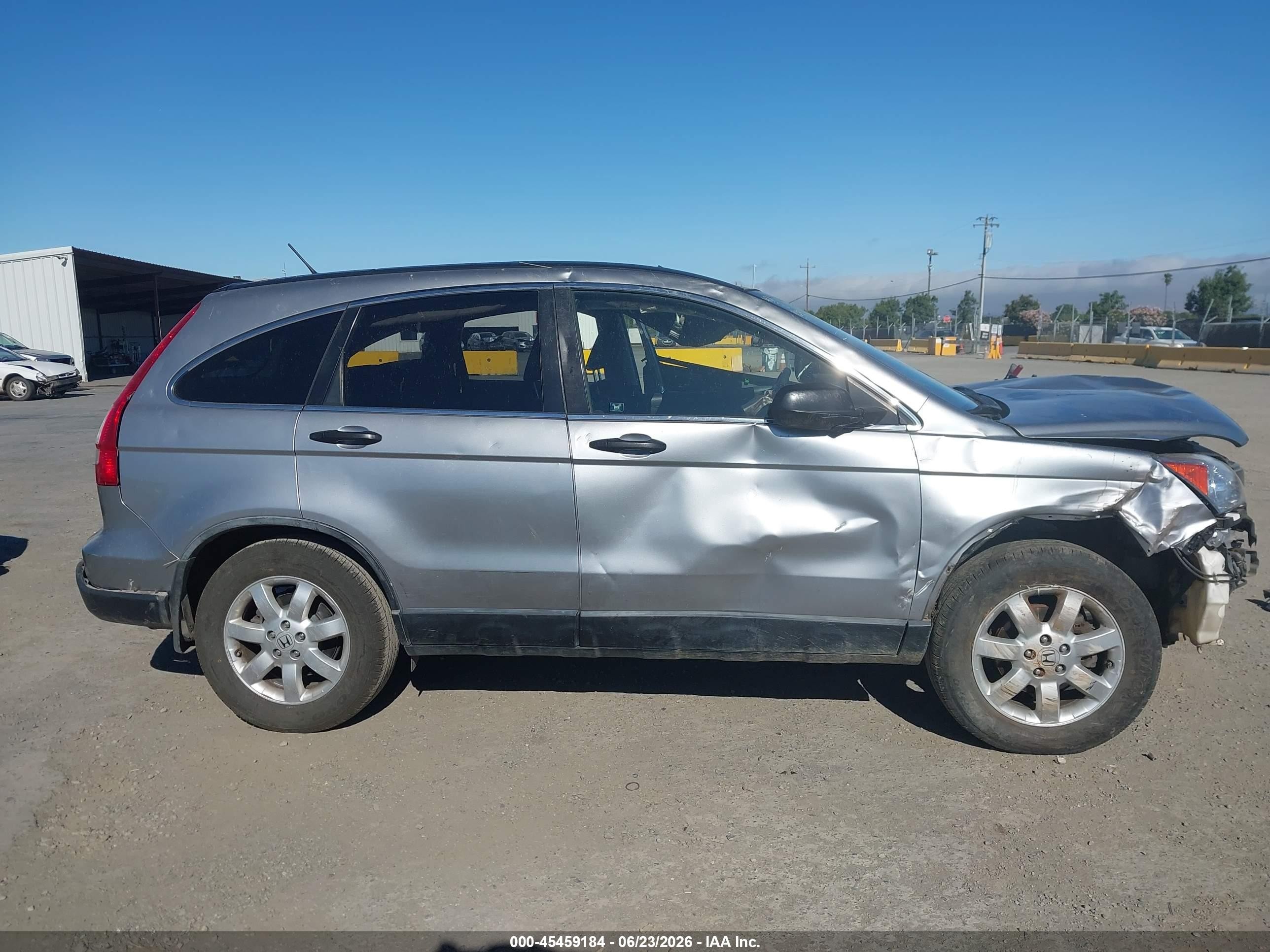 2008 Honda Cr-v Ex Gray vin: JHLRE38528C048798