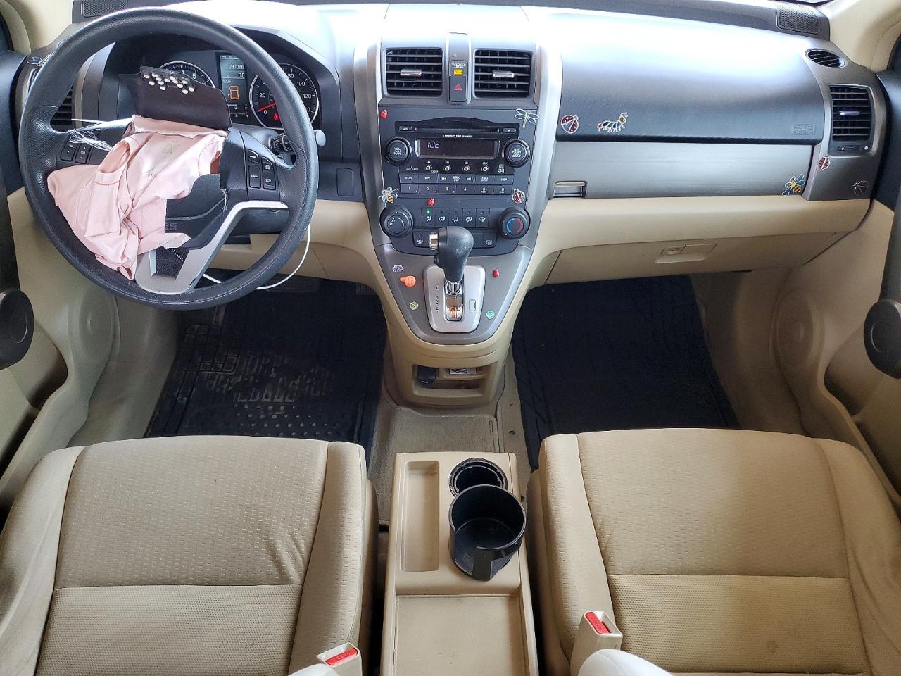 2009 Honda Cr-v Ex Green vin: JHLRE38539C011406