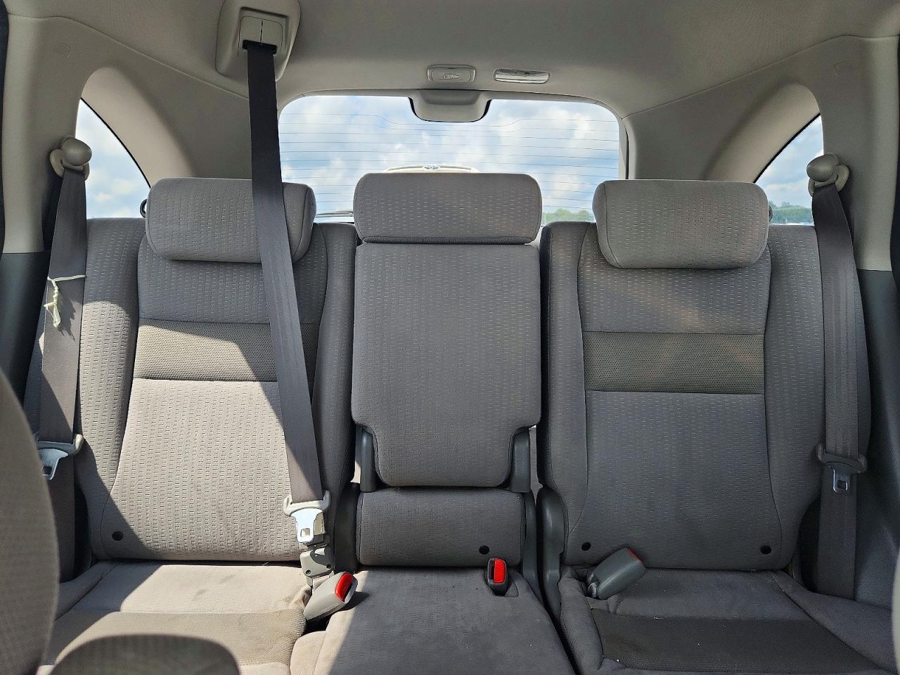 2009 Honda Cr-v Ex White vin: JHLRE38539C012331