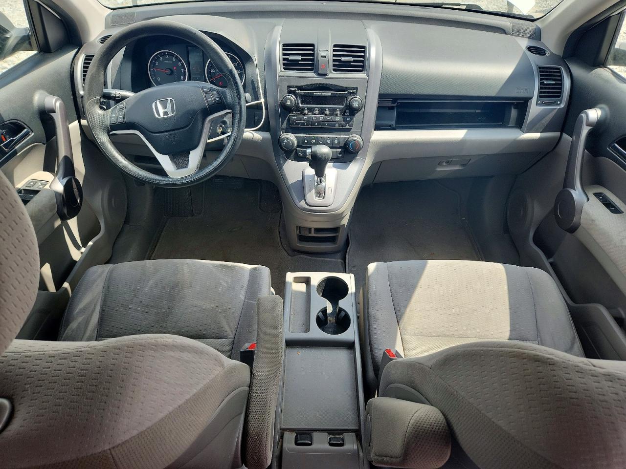 2009 Honda Cr-v Ex White vin: JHLRE38539C012331