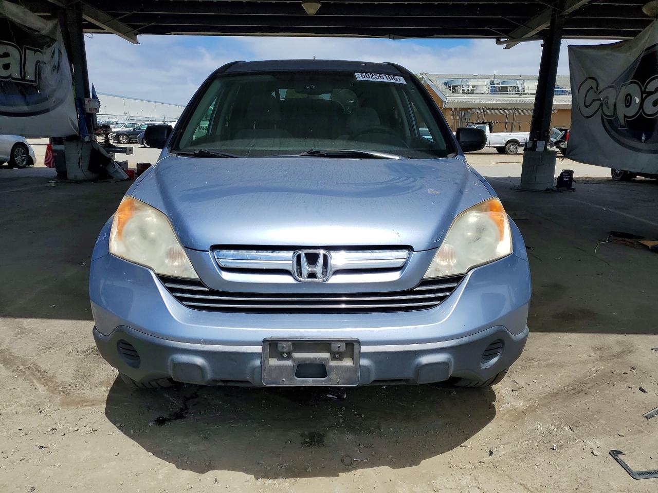 2007 Honda Cr-v Ex Silver vin: JHLRE38547C002856