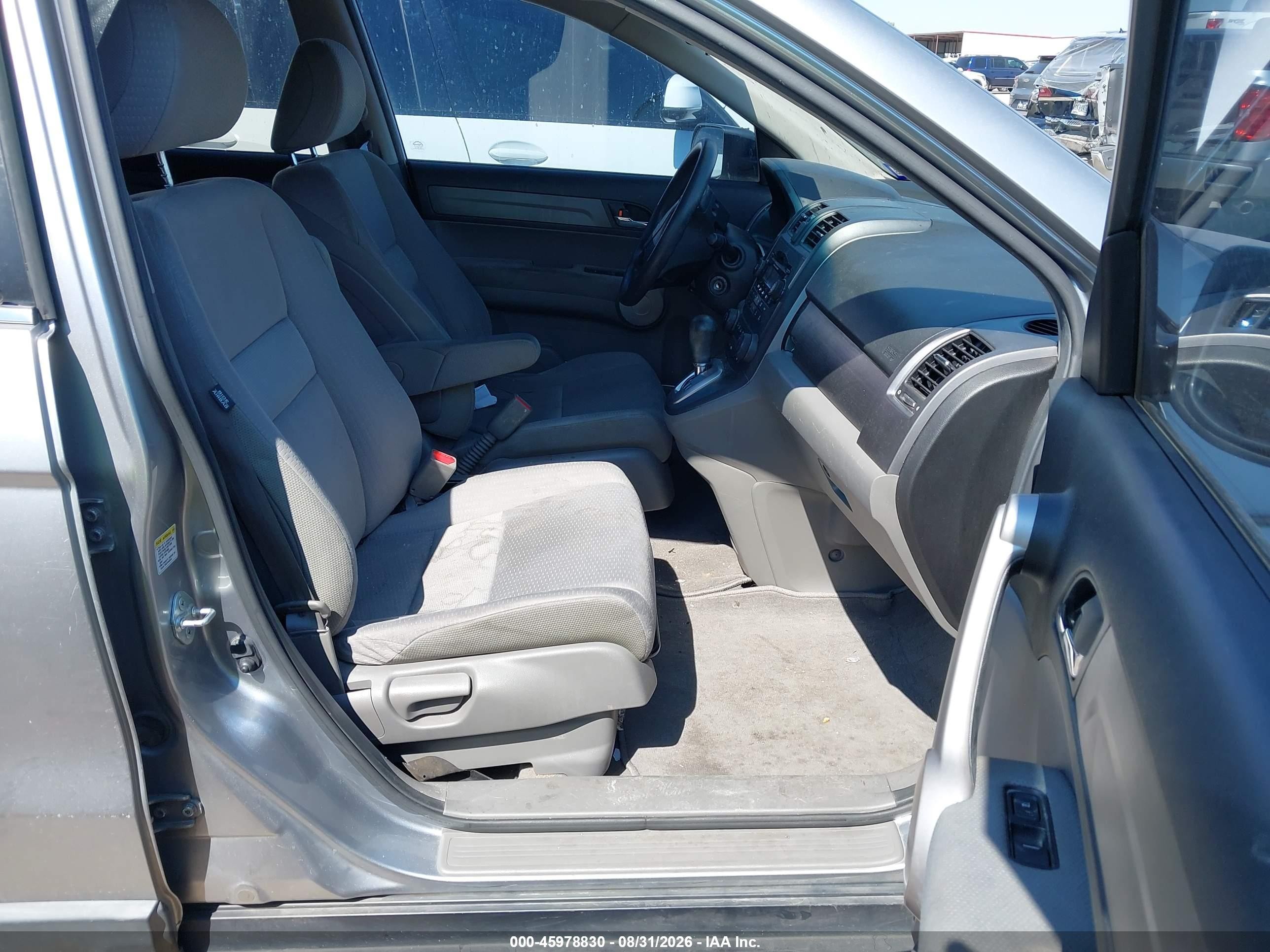 2007 Honda Cr-v Ex Gray vin: JHLRE38547C025151