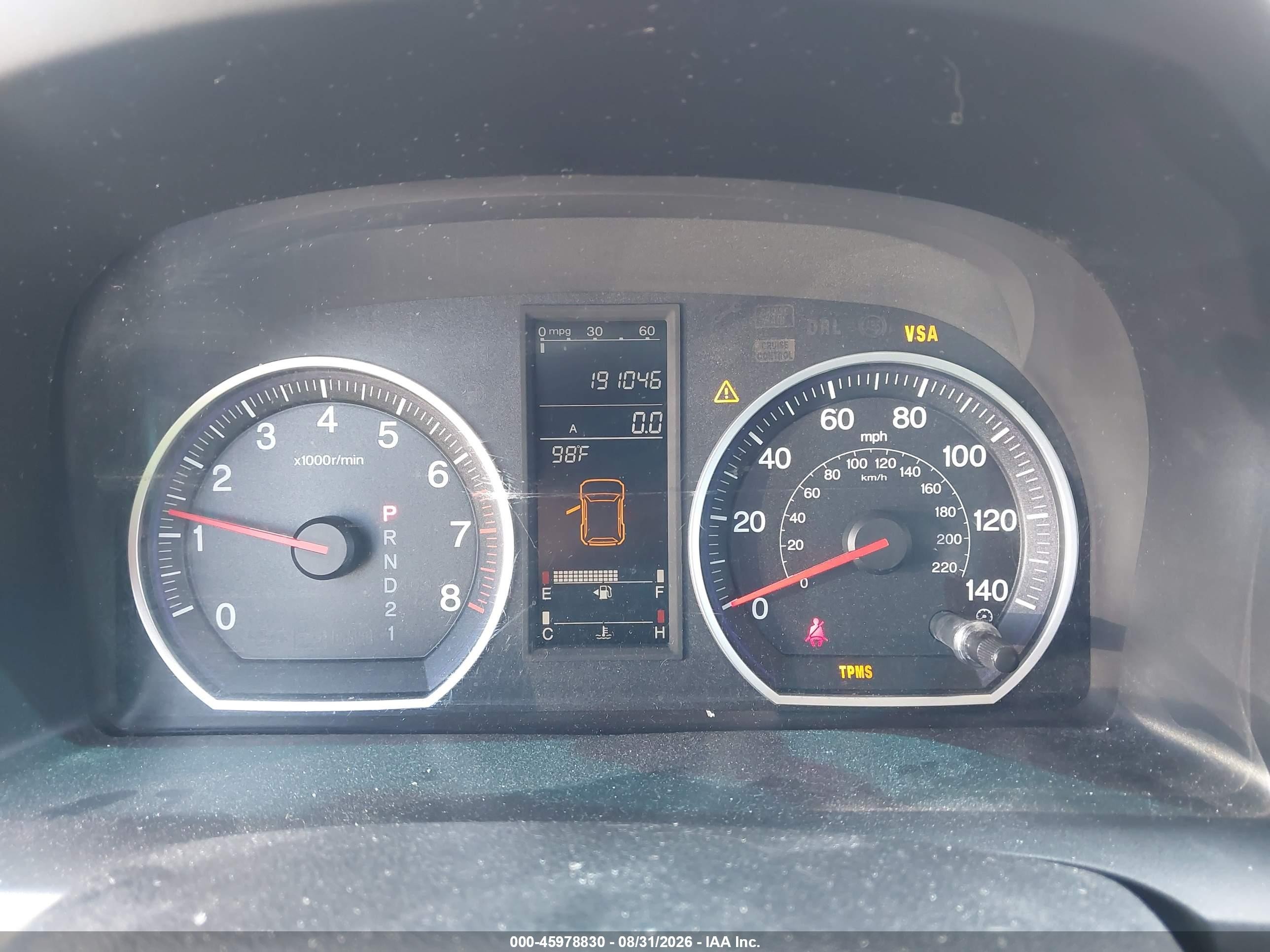2007 Honda Cr-v Ex Gray vin: JHLRE38547C025151