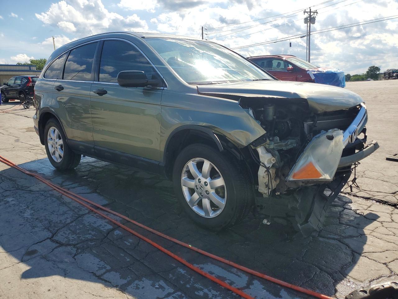 2007 Honda Cr-v Ex Green vin: JHLRE38547C075029