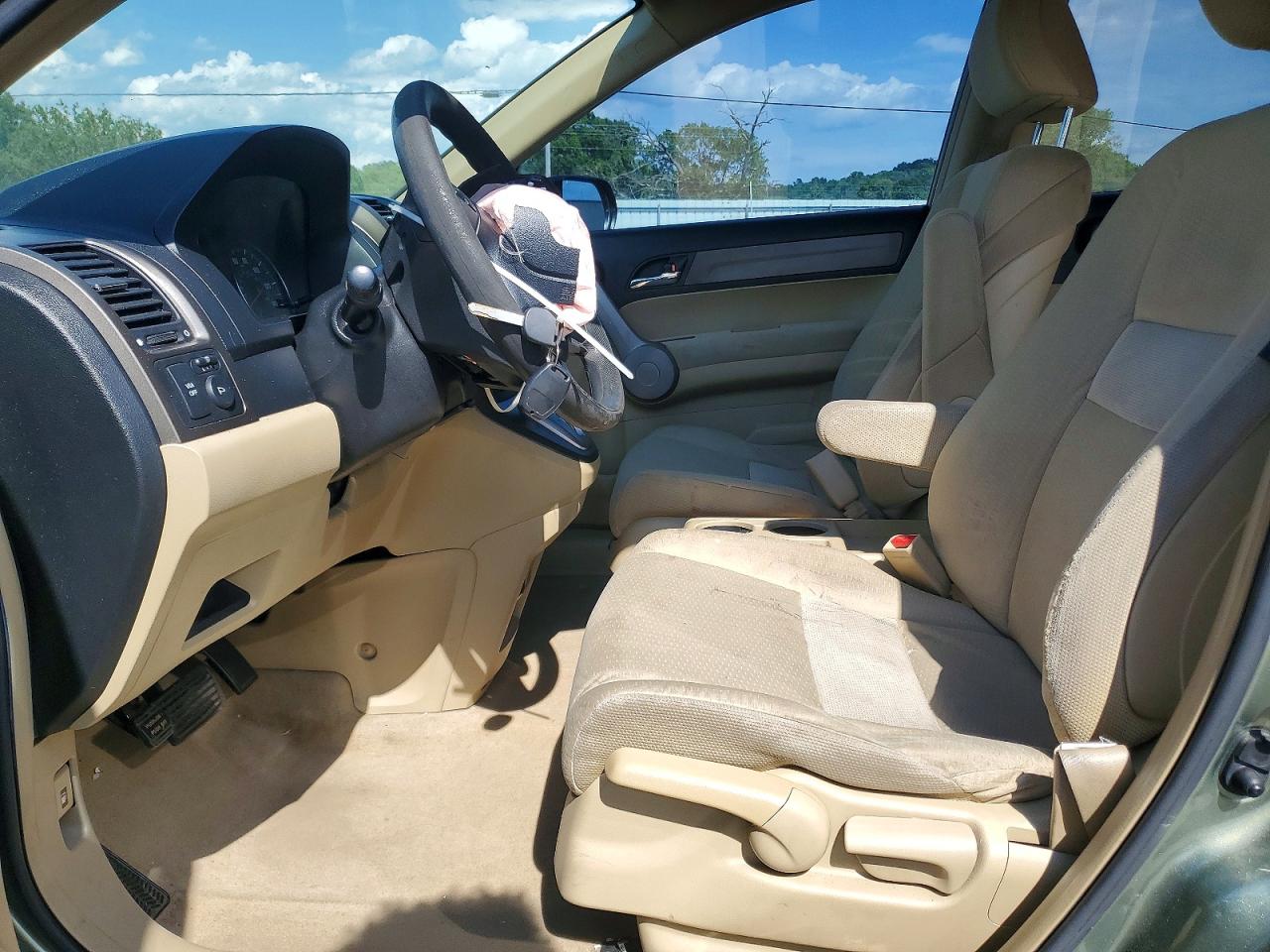 2007 Honda Cr-v Ex Green vin: JHLRE38547C075029
