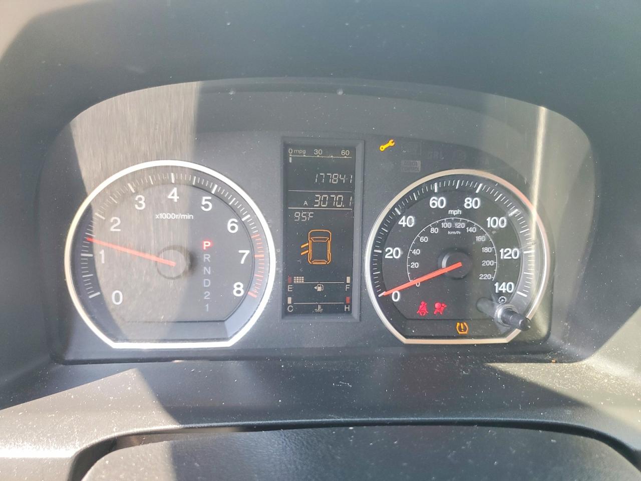 2007 Honda Cr-v Ex Green vin: JHLRE38547C075029