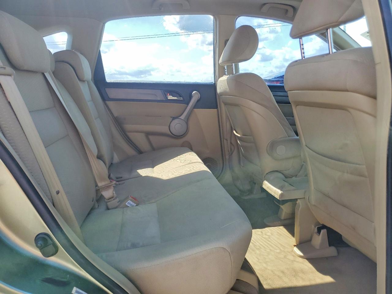 2007 Honda Cr-v Ex Green vin: JHLRE38547C075029