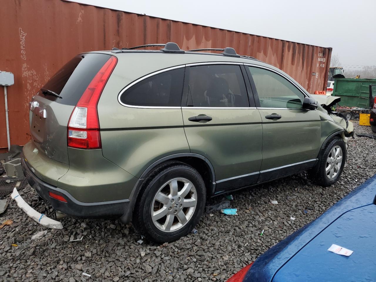 2008 Honda Cr-v Ex Зеленый vin: JHLRE38548C048561