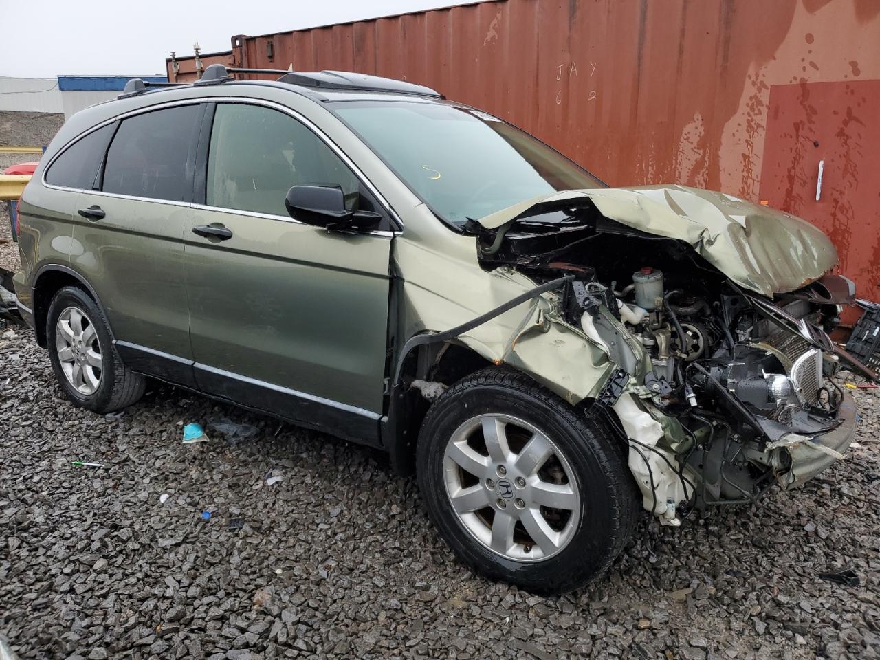 2008 Honda Cr-v Ex Зеленый vin: JHLRE38548C048561
