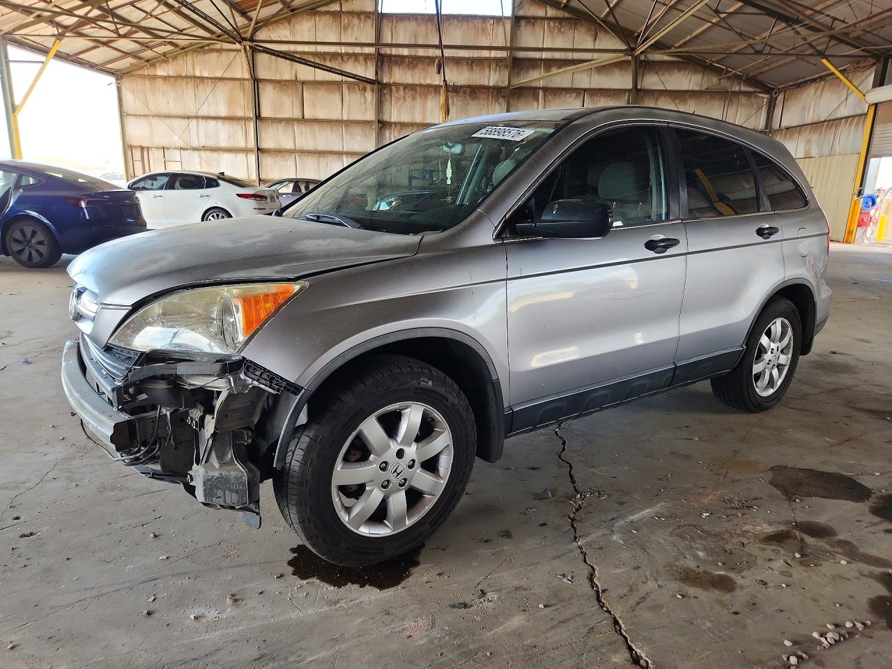 2008 Honda Cr-v Ex Silver vin: JHLRE38548C053923
