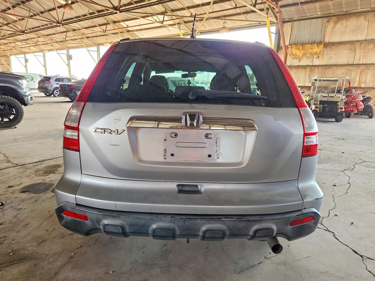 2008 Honda Cr-v Ex Silver vin: JHLRE38548C053923