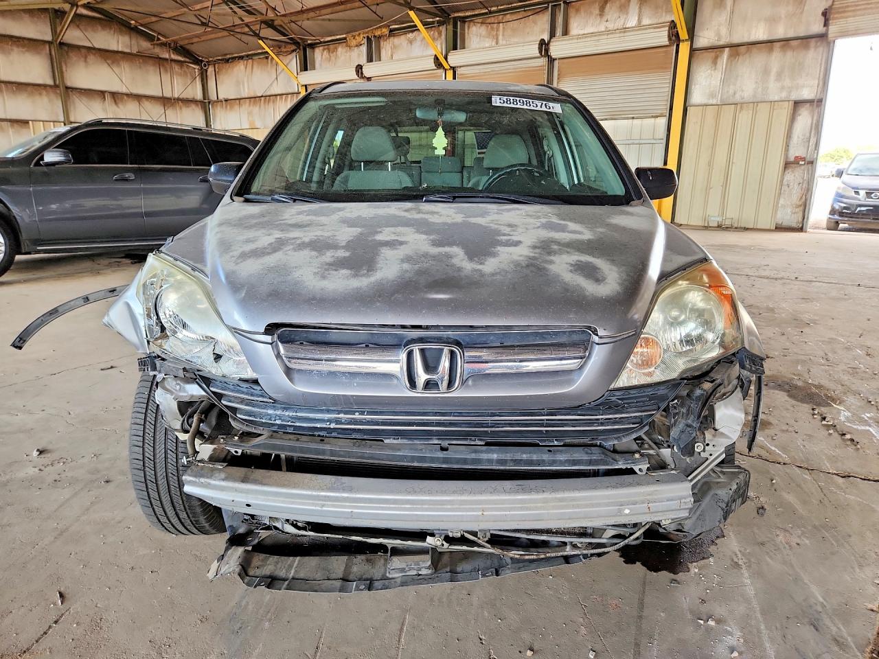 2008 Honda Cr-v Ex Silver vin: JHLRE38548C053923