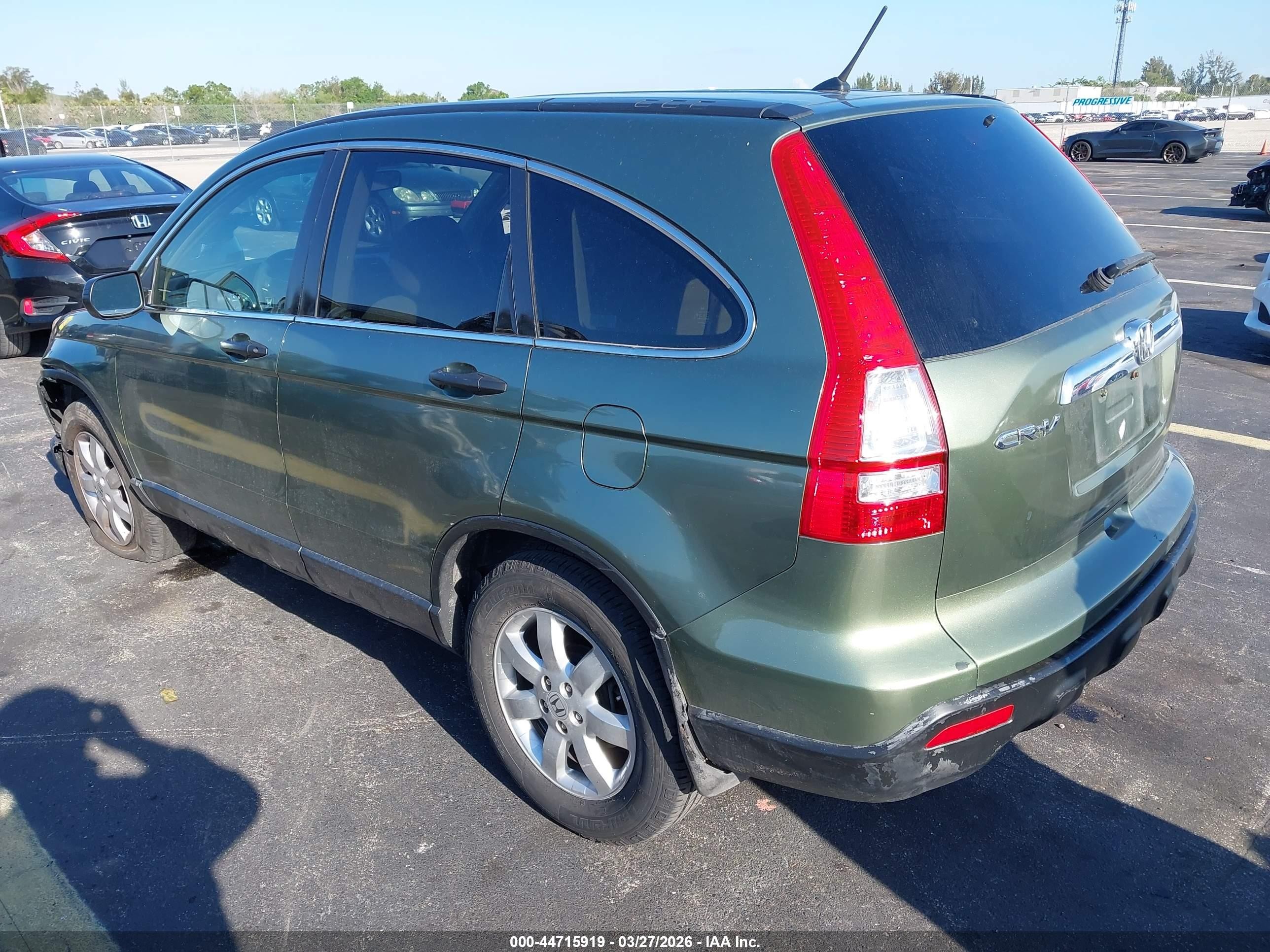 2009 Honda Cr-v Ex Pewter vin: JHLRE38549C001693
