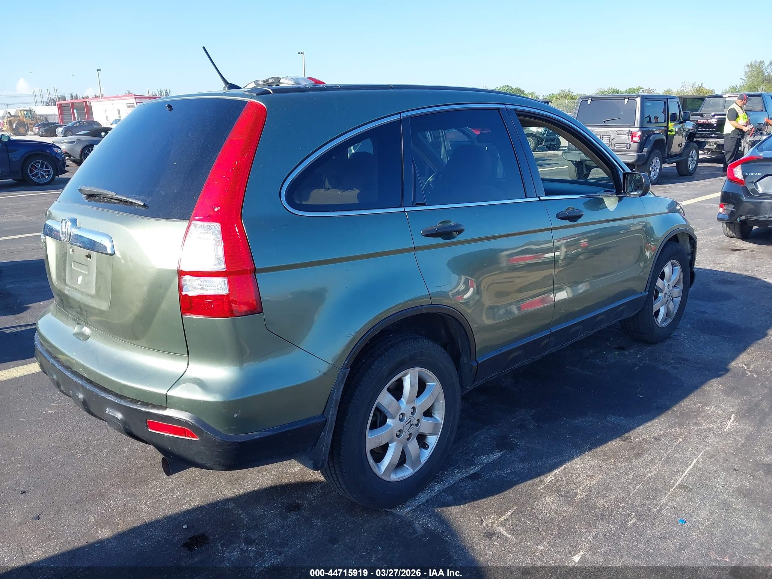 2009 Honda Cr-v Ex Pewter vin: JHLRE38549C001693
