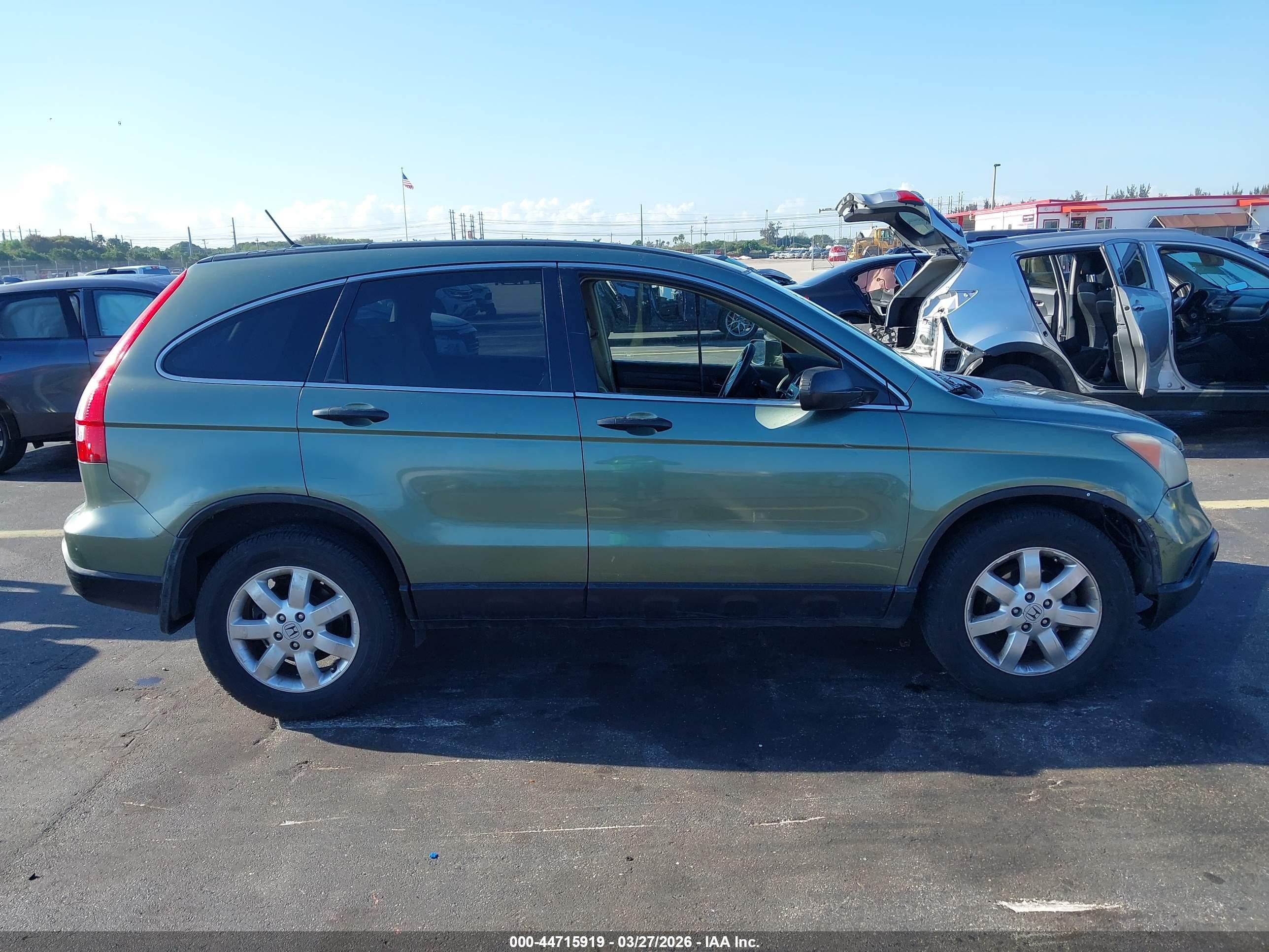 2009 Honda Cr-v Ex Pewter vin: JHLRE38549C001693