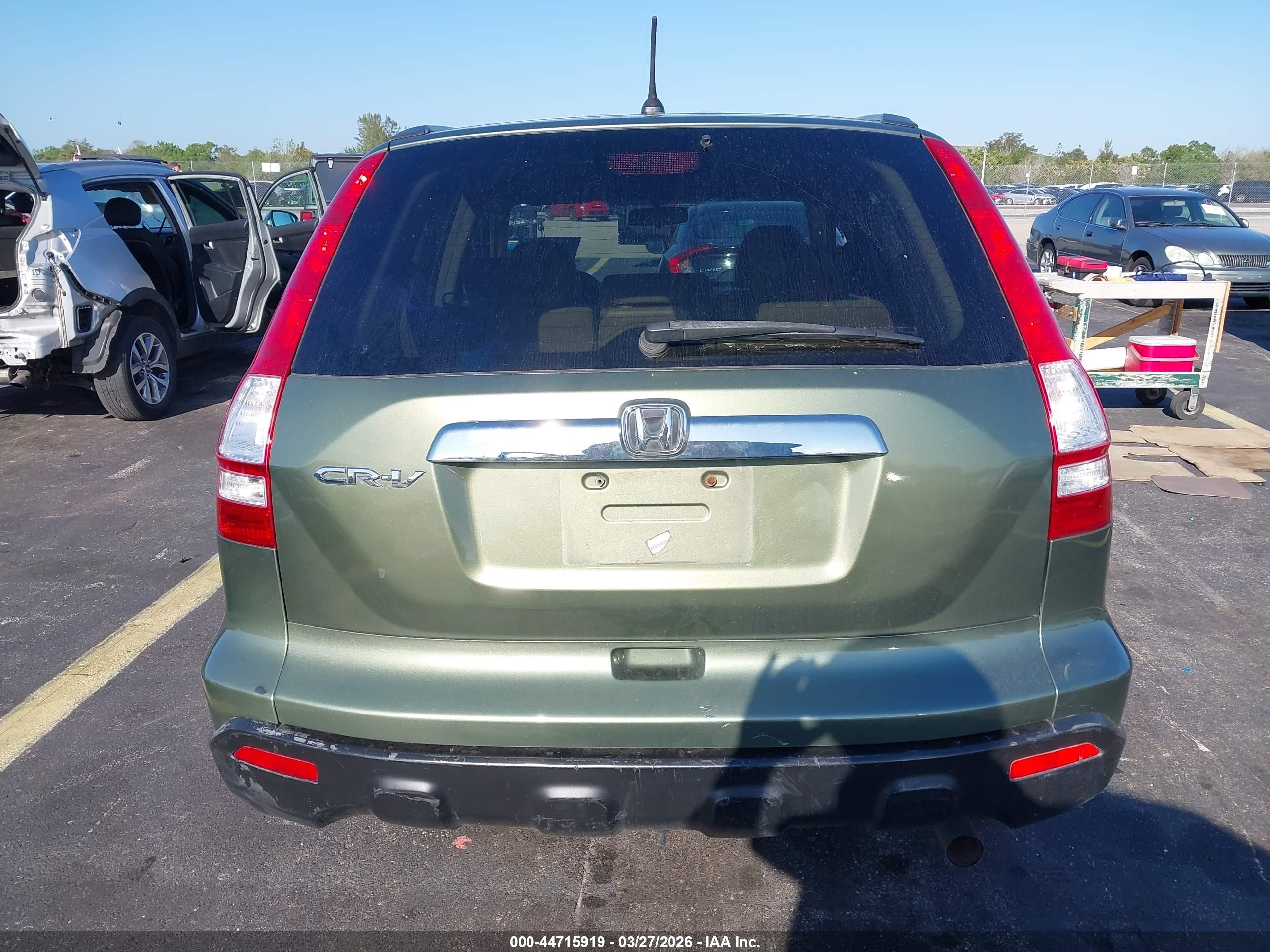 2009 Honda Cr-v Ex Pewter vin: JHLRE38549C001693