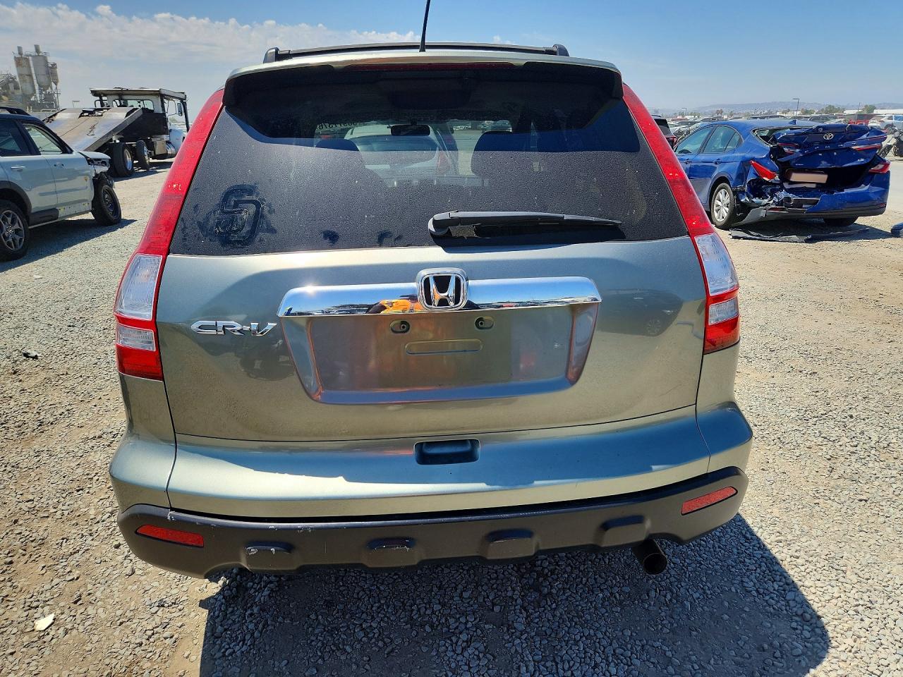 2007 Honda Cr-v Ex Gray vin: JHLRE38557C048485