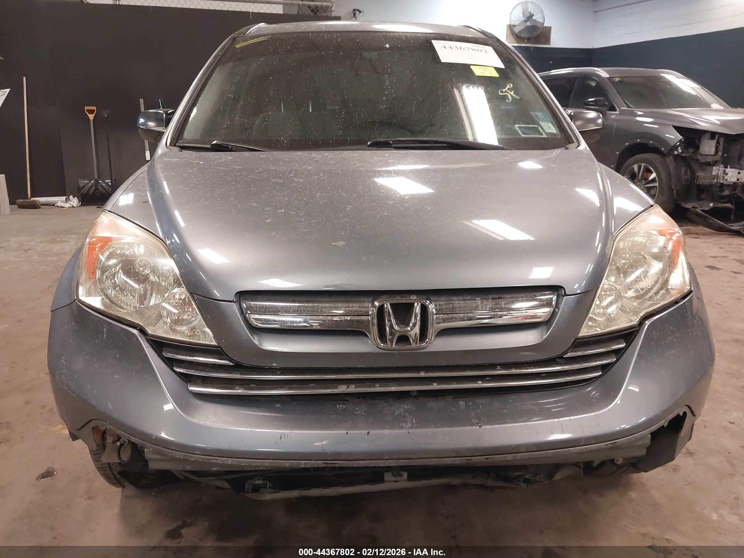 2007 Honda Cr-v Ex Light Blue vin: JHLRE38557C076478